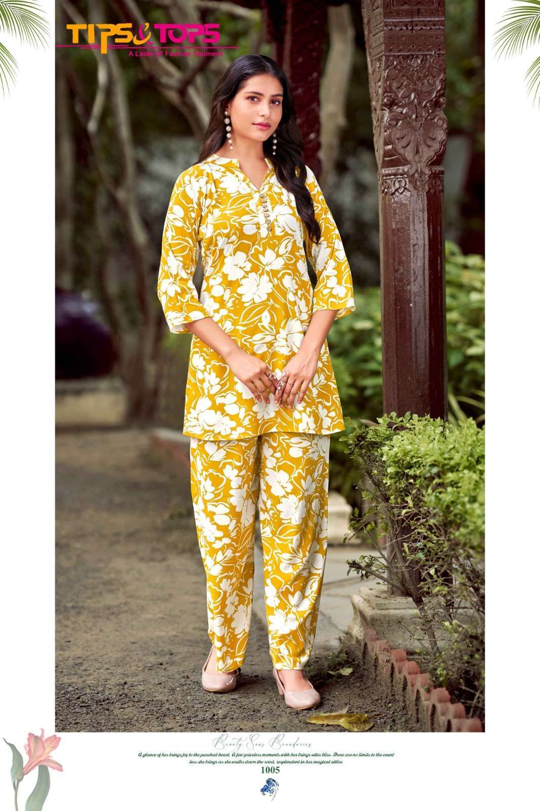 TIPS AND TOPS FASHION BEATS VOL 2 CORD SET SUPPLIER IN SURAT 2024