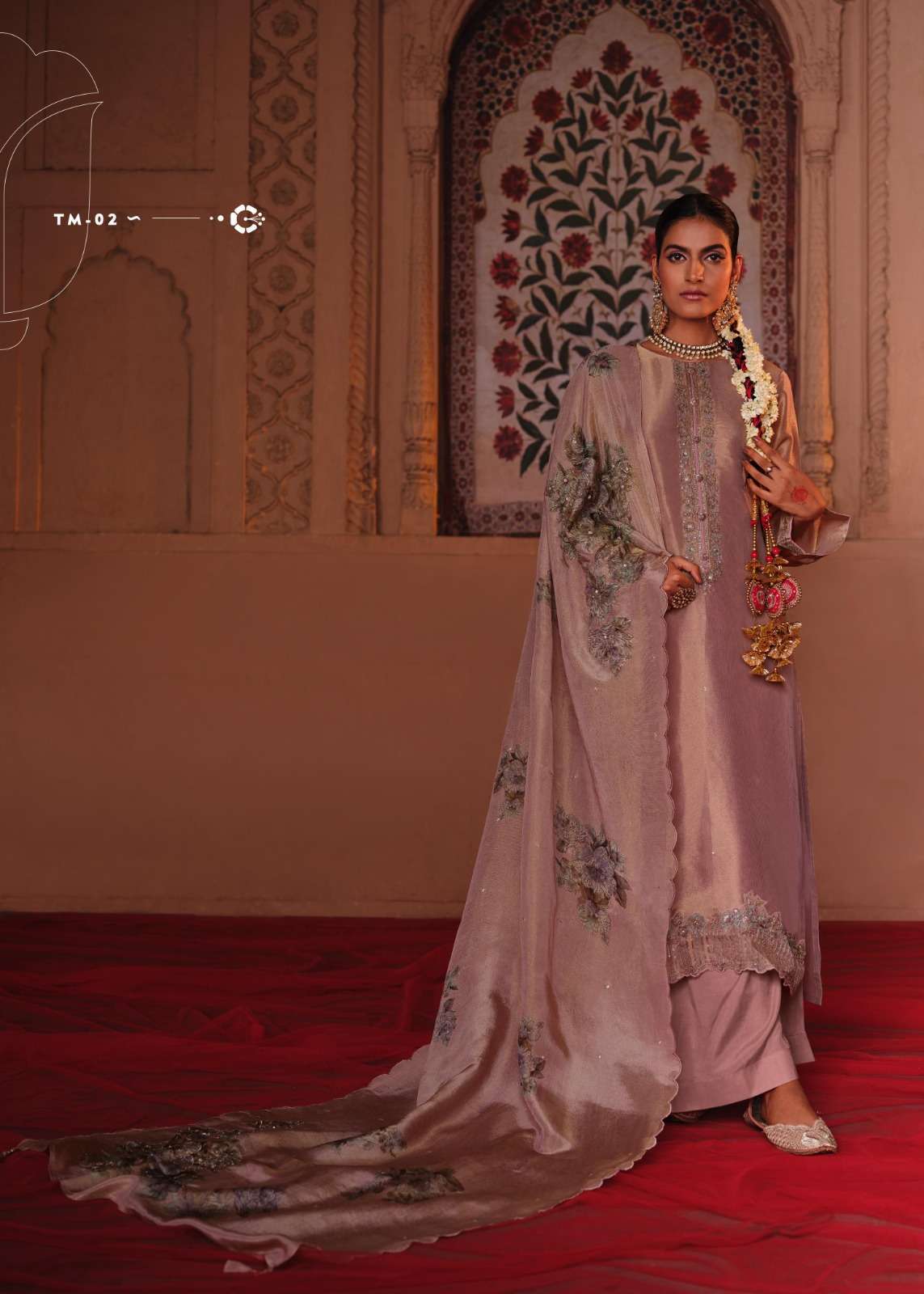 VARSHA TAMAYA PARTYWEAR DESIGN LADIES SUIT CATALOG EXPORTER 