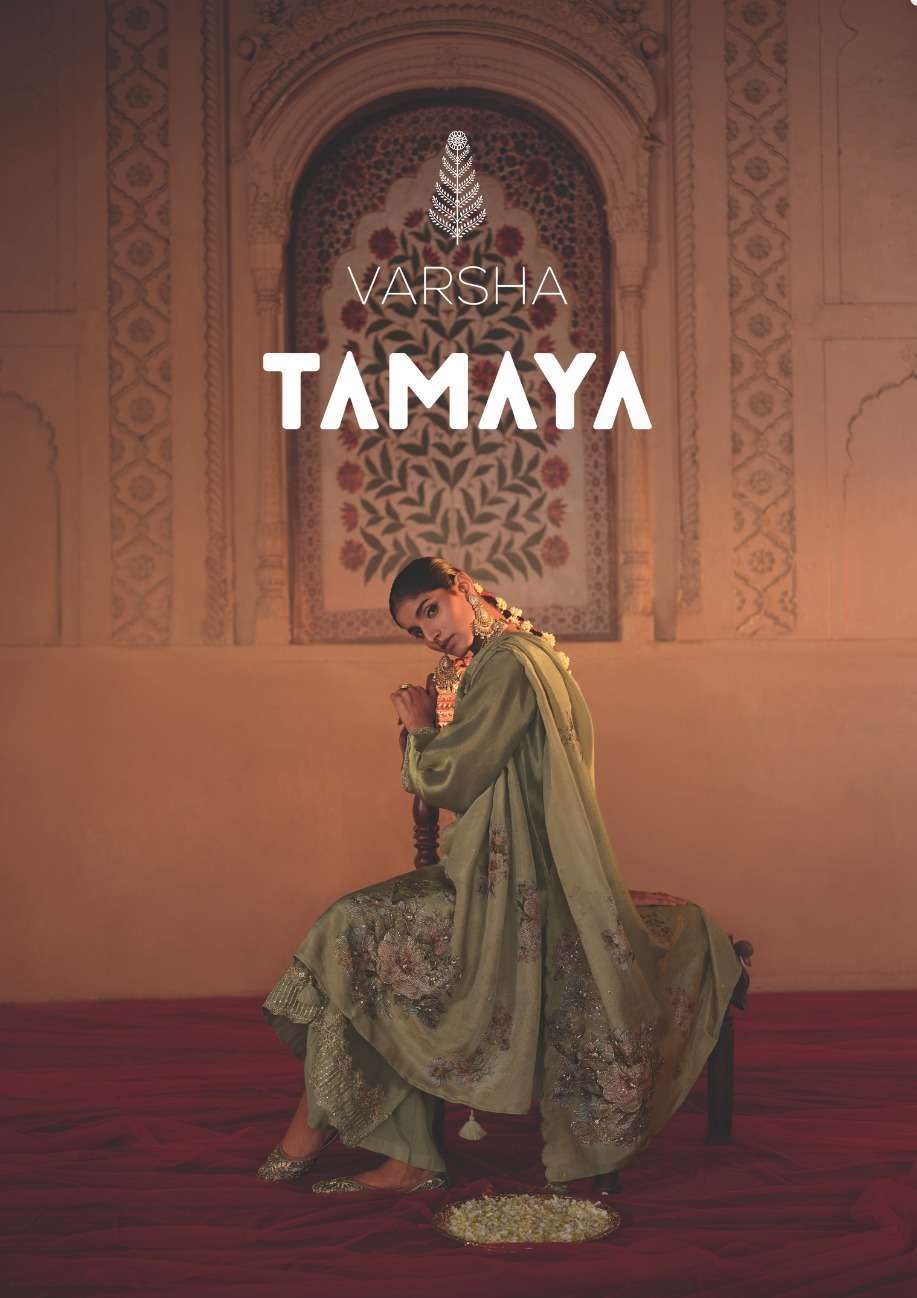 VARSHA TAMAYA PARTYWEAR DESIGN LADIES SUIT CATALOG EXPORTER 