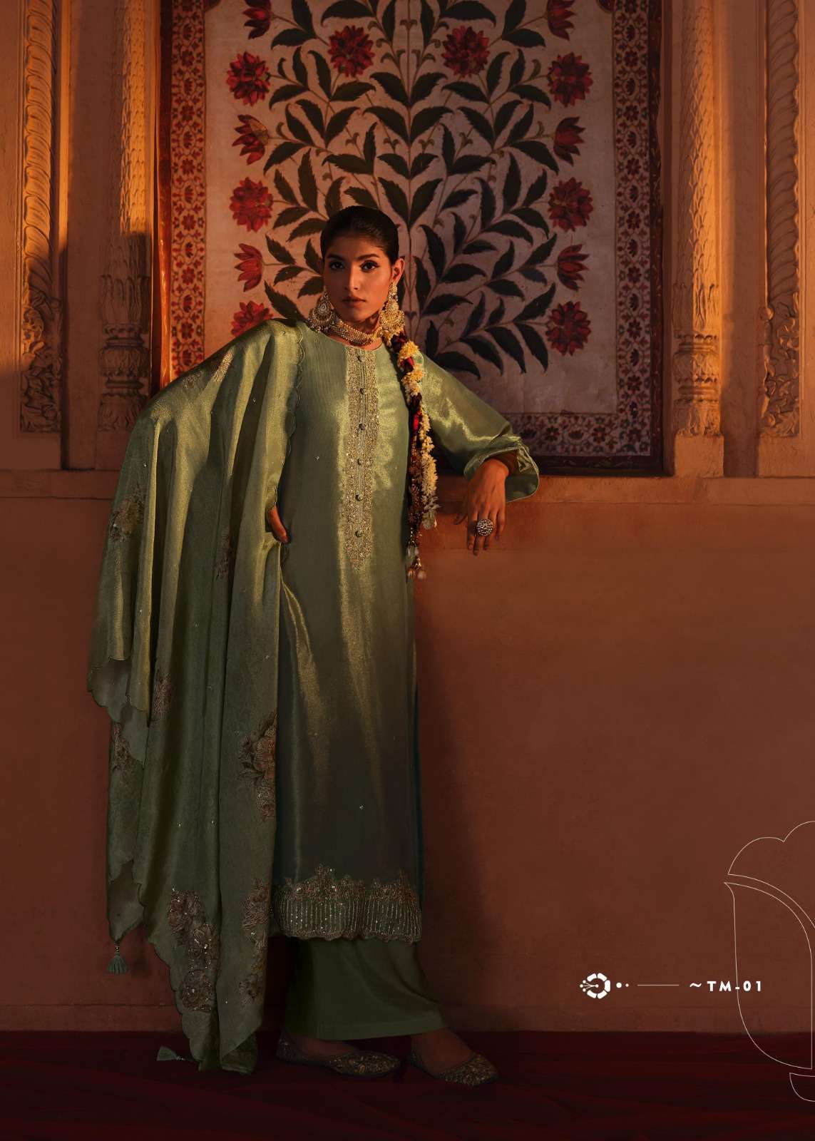 VARSHA TAMAYA PARTYWEAR DESIGN LADIES SUIT CATALOG EXPORTER 