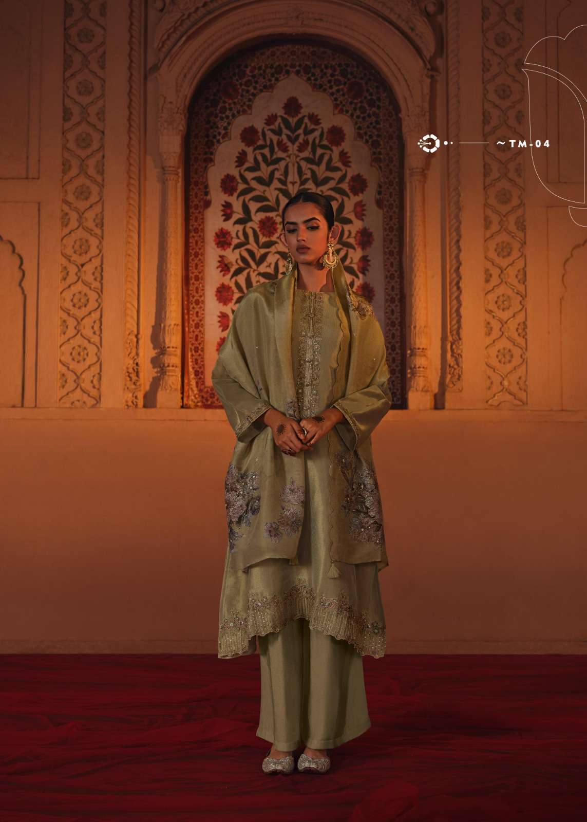 VARSHA TAMAYA PARTYWEAR DESIGN LADIES SUIT CATALOG EXPORTER 
