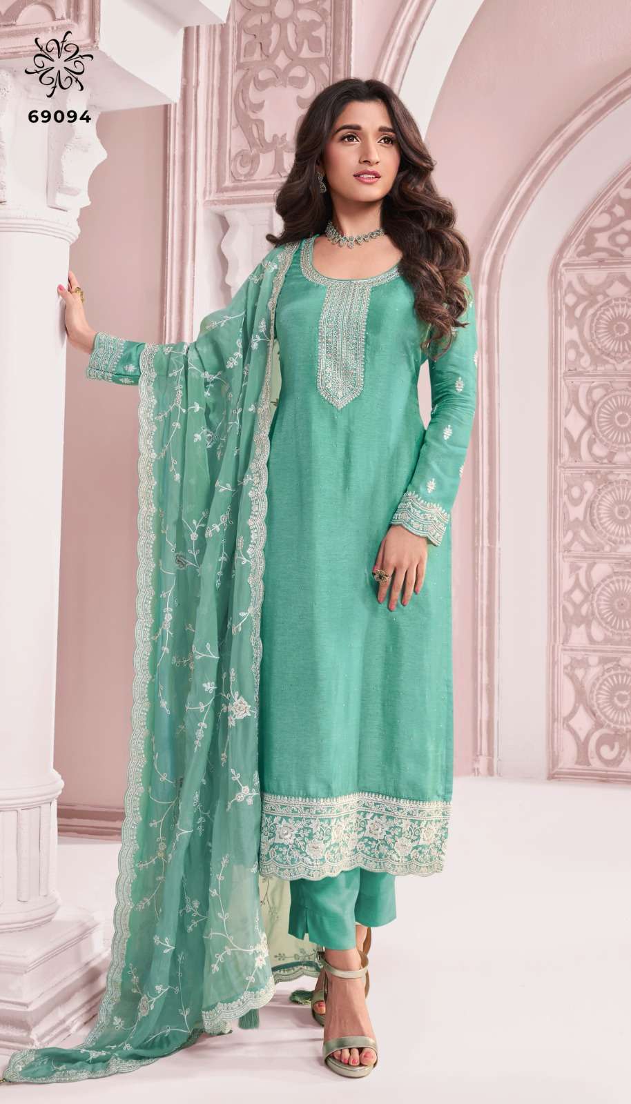VINAY FASHION KULEESH KAVYA DESIGNER LADIES DRESS CATALOGUE WHOLESALER BEST RATE