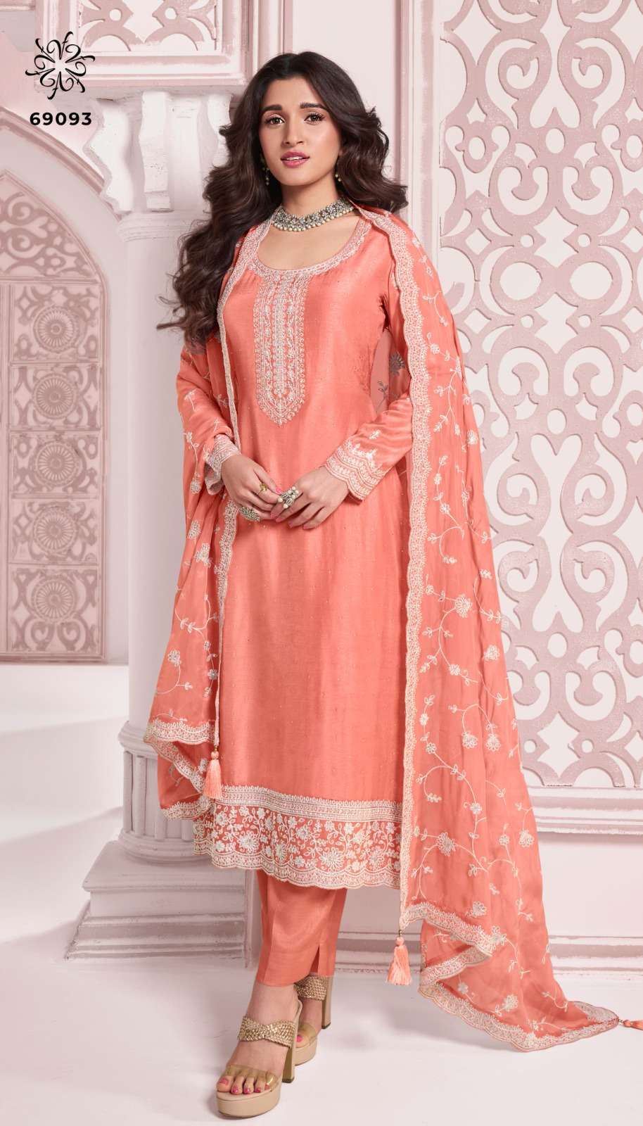 VINAY FASHION KULEESH KAVYA DESIGNER LADIES DRESS CATALOGUE WHOLESALER BEST RATE