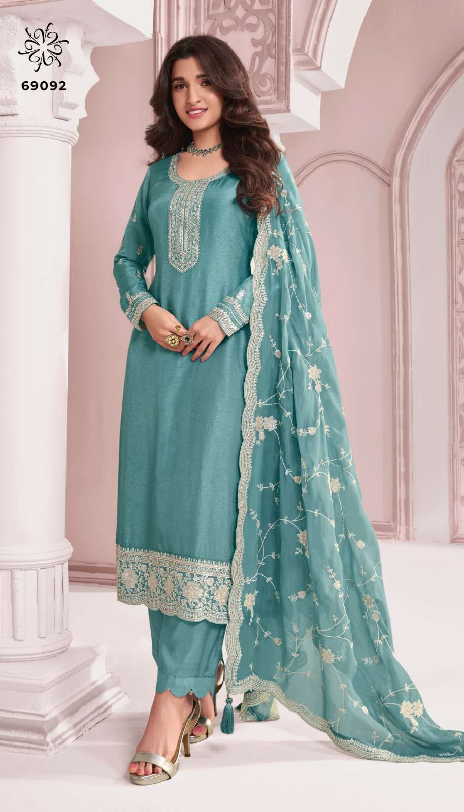 VINAY FASHION KULEESH KAVYA DESIGNER LADIES DRESS CATALOGUE WHOLESALER BEST RATE