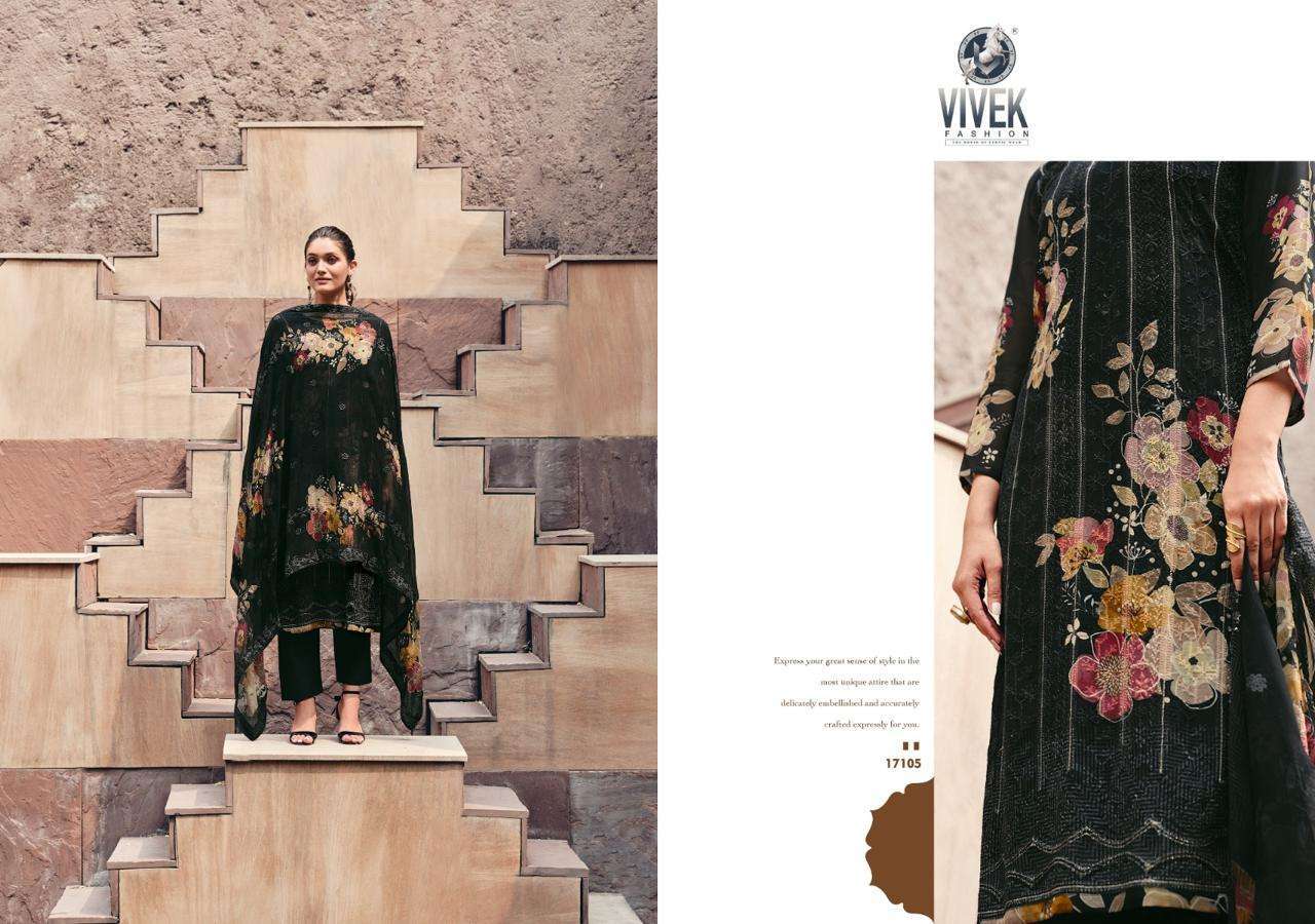 VIVEK FASHION FASHION WORLD VOL 34 DESIGNER GEORGETTE LATEST SUIT EXPORTER IN SURAT 