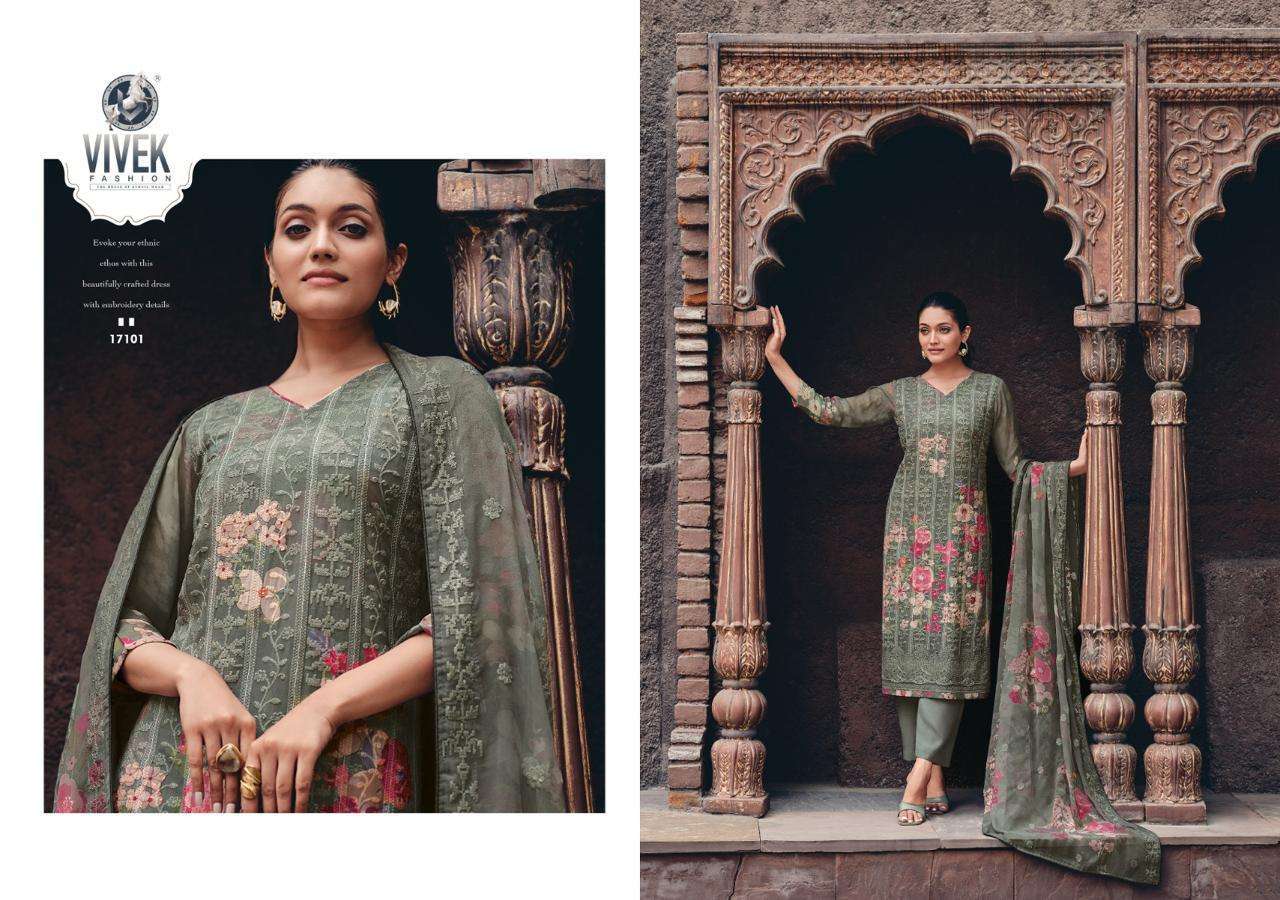 VIVEK FASHION FASHION WORLD VOL 34 DESIGNER GEORGETTE LATEST SUIT EXPORTER IN SURAT 
