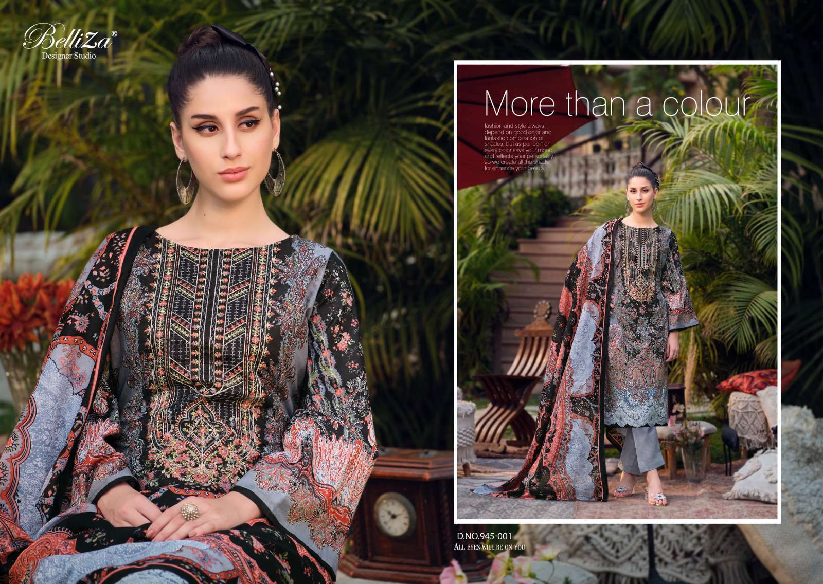 BELLIZA NAIRA VOL 64 PURE COTTON SALWER KAMEEZ CATALOG EXPORTER 2024
