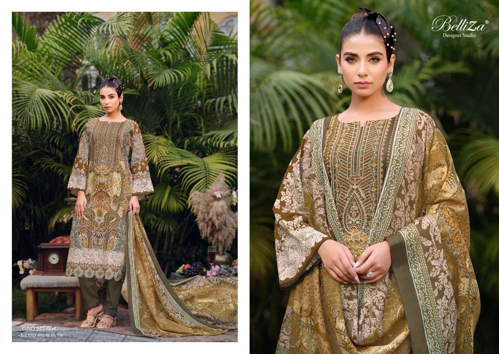 BELLIZA NAIRA VOL 64 PURE COTTON SALWER KAMEEZ CATALOG EXPORTER 2024