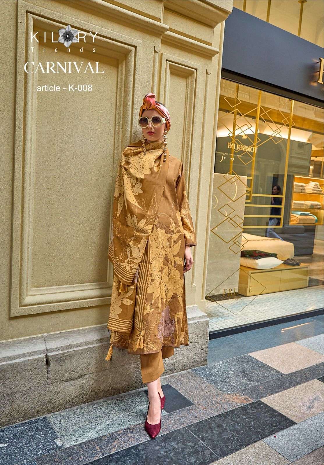 KILORY CARNIVAL VISCOSE MUSLIN LADIES SUIT CATALOG EXPORTER 