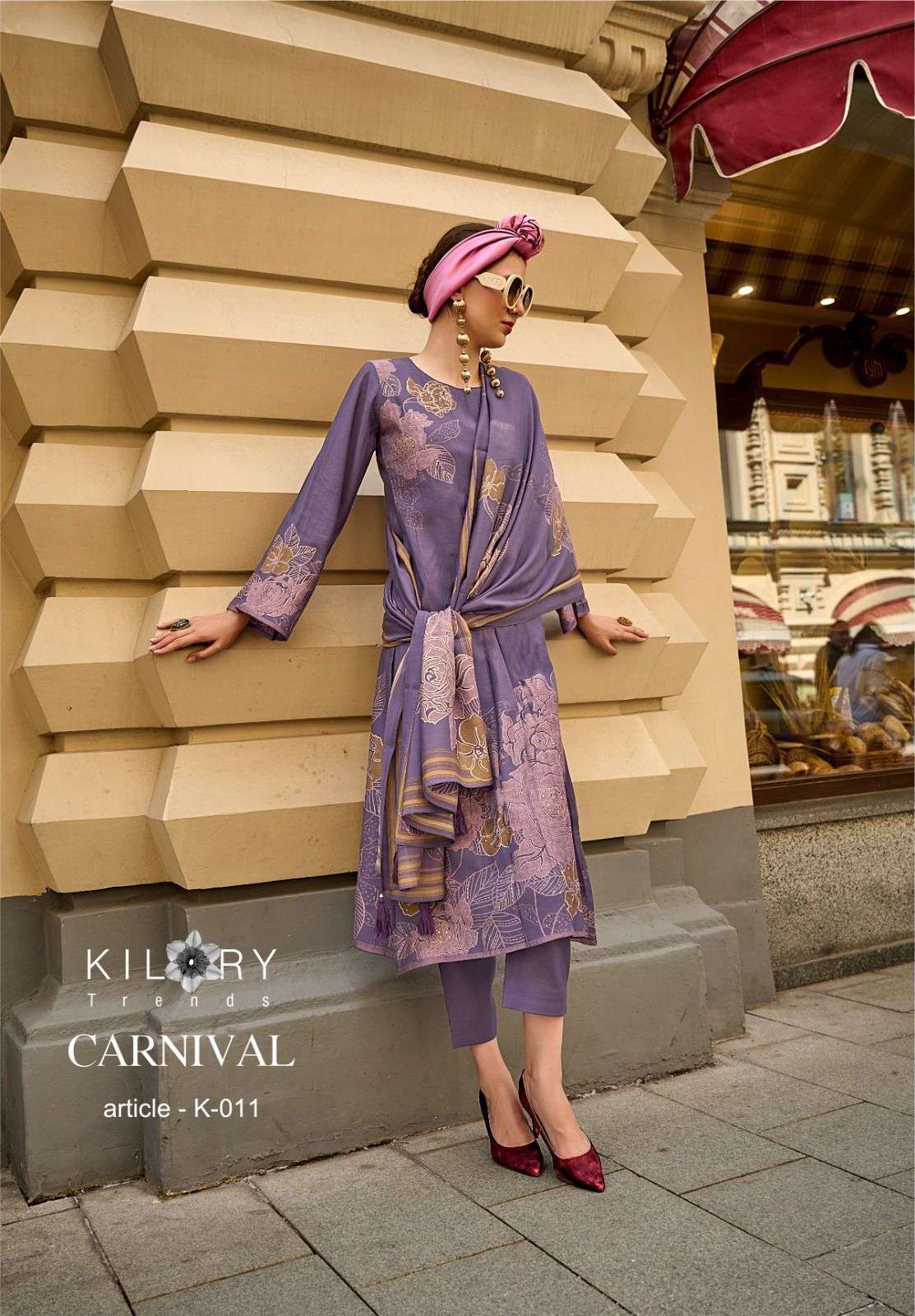 KILORY CARNIVAL VISCOSE MUSLIN LADIES SUIT CATALOG EXPORTER 