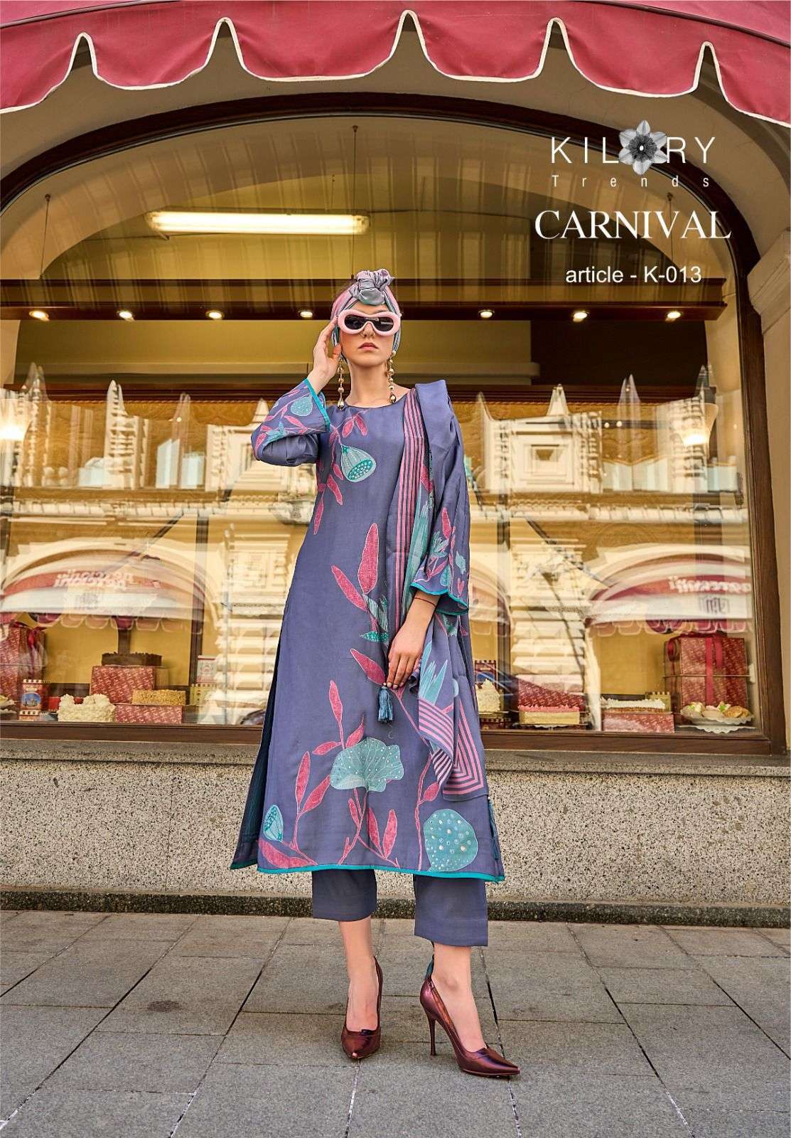 KILORY CARNIVAL VISCOSE MUSLIN LADIES SUIT CATALOG EXPORTER 
