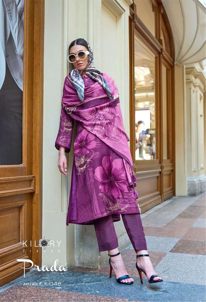 KILORY PRADA FANCY MUSLIN SUIT CATALOG EXPORTER 