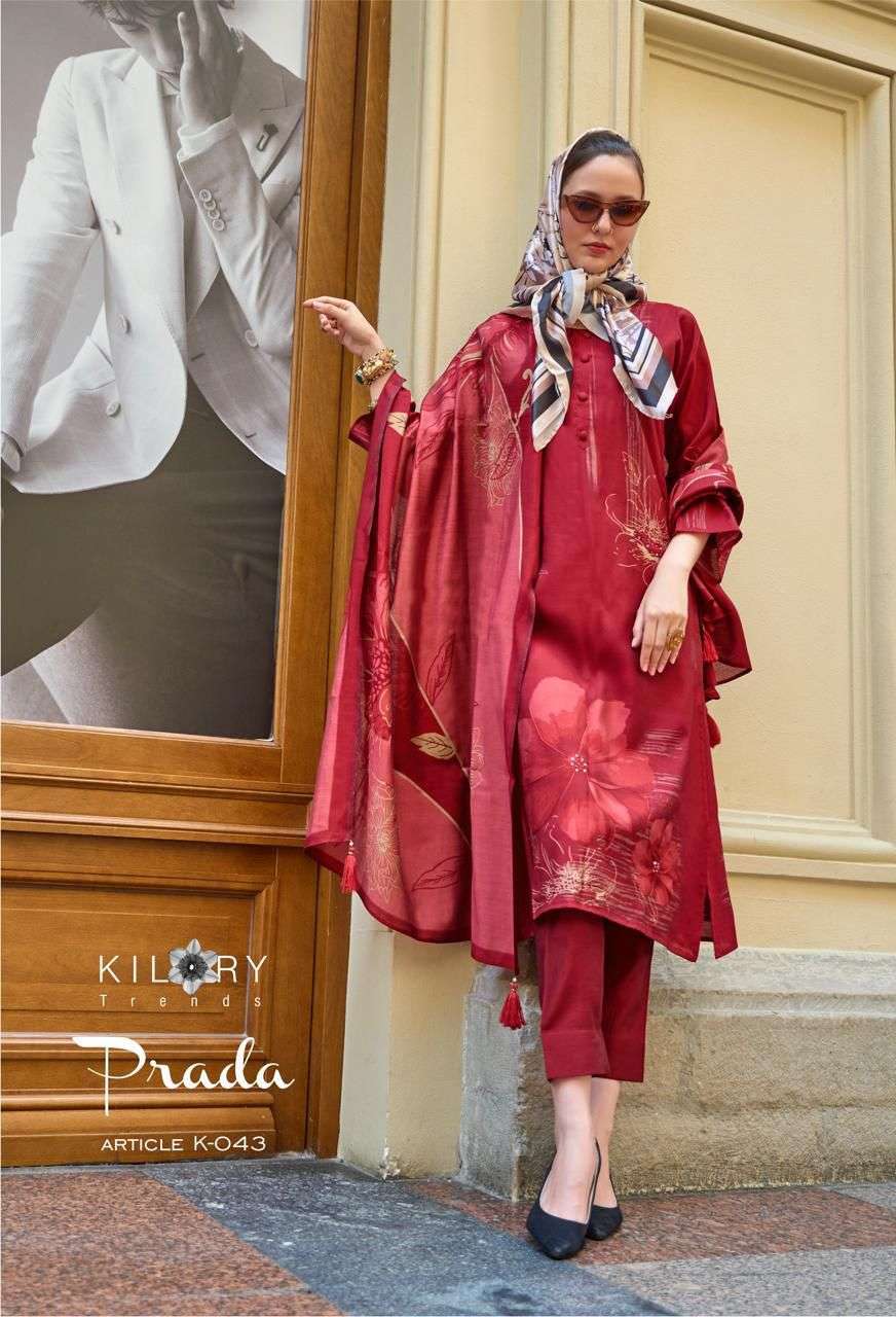 KILORY PRADA FANCY MUSLIN SUIT CATALOG EXPORTER 