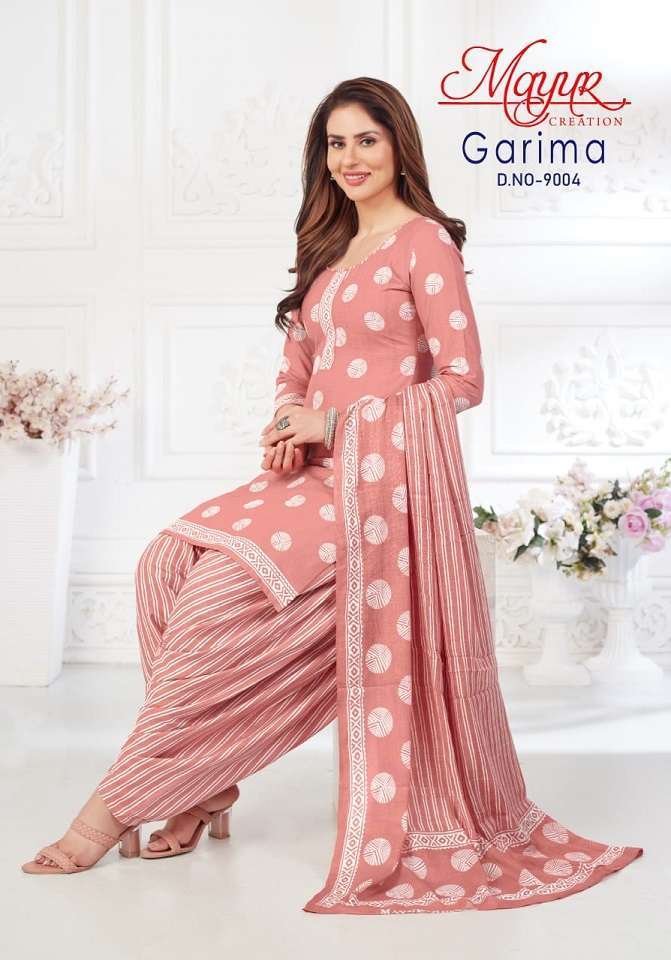 MAYUR CREATION GARIMA VOL 9 PRINTED COTTON DRESS MATERIAL CATALOGUE WHOLESALE PRICE DEALER 