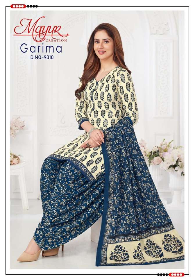 MAYUR CREATION GARIMA VOL 9 PRINTED COTTON DRESS MATERIAL CATALOGUE WHOLESALE PRICE DEALER 