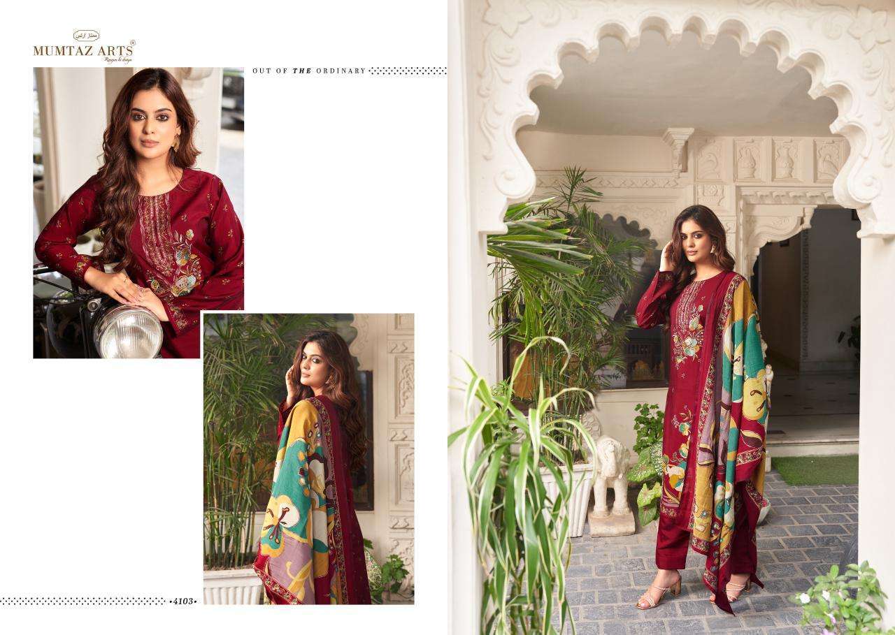 MUMTAZ ARTS MANNAT MUSLIN LADIES SUIT CATALOGUE WHOLESALE PRICE DEALER 