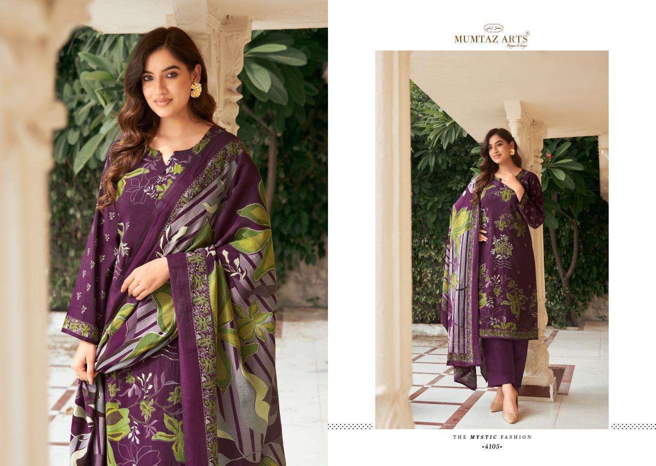MUMTAZ ARTS MANNAT MUSLIN LADIES SUIT CATALOGUE WHOLESALE PRICE DEALER 