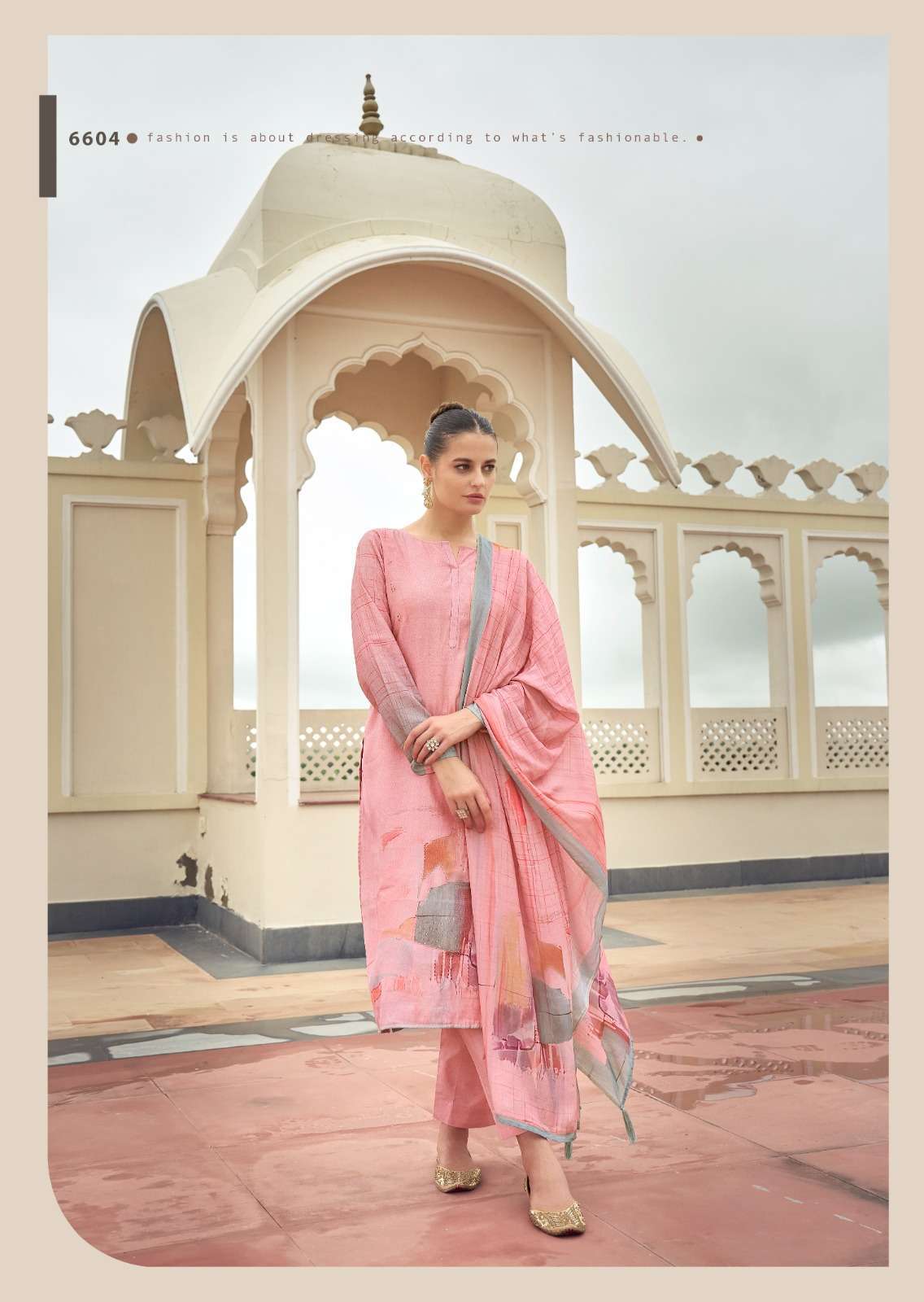 PRM TRENDZ EKNOOR FANCY WORK MUSLIN SUIT CATALOG WHOLESALE RATE SURAT 2024
