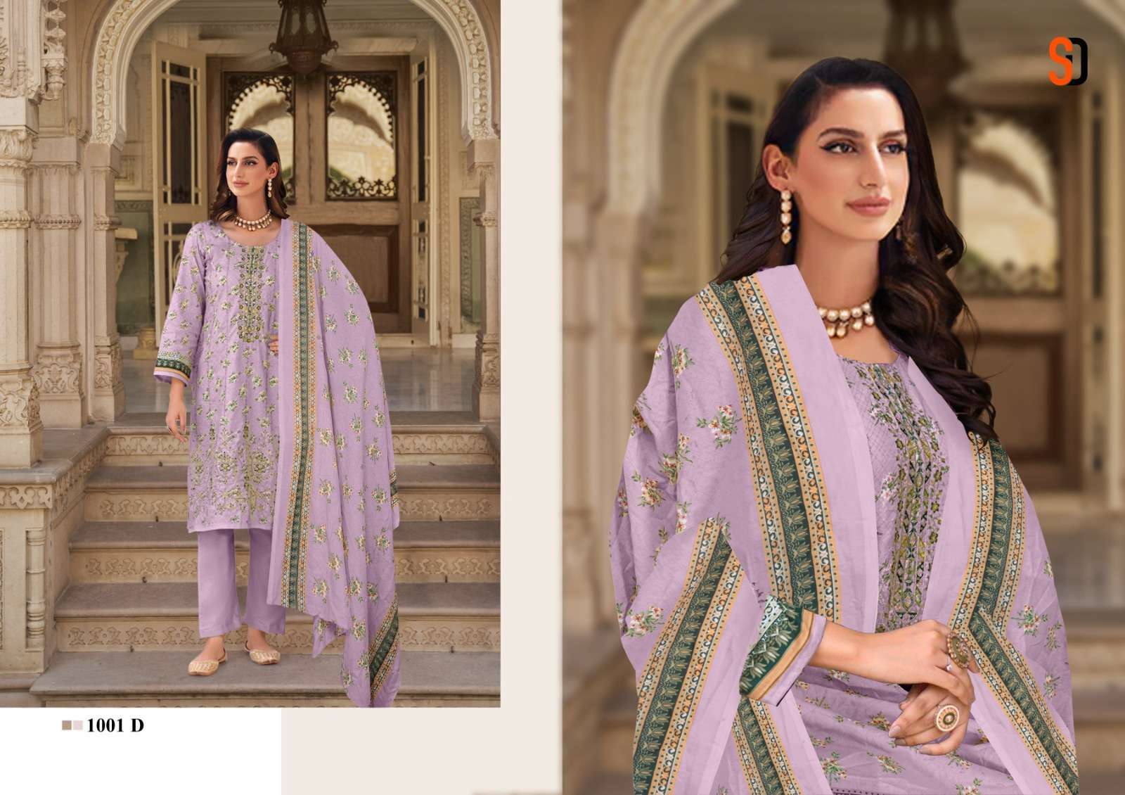 SHRADDHA BIN SAEED COLOR COLLECTION PURE COTTON CATALOG EXPORTER 2024