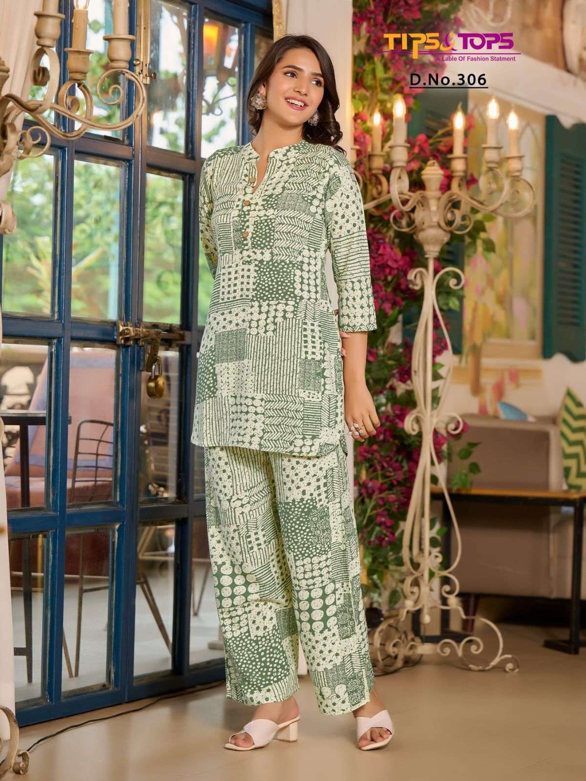 TIPS AND TOPS FASHION BEATS VOL 3 HEAVY RAYON PRINTED CORD SET COLLECTION 2024