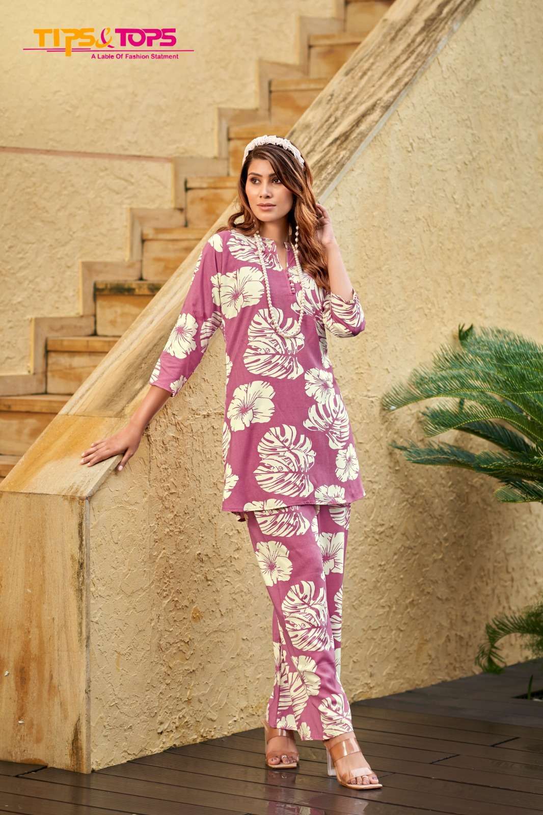 TIPS AND TOPS FASHION BEATS VOL 4 LADIES WEAR CORD SET CATALOG EXPORTER 