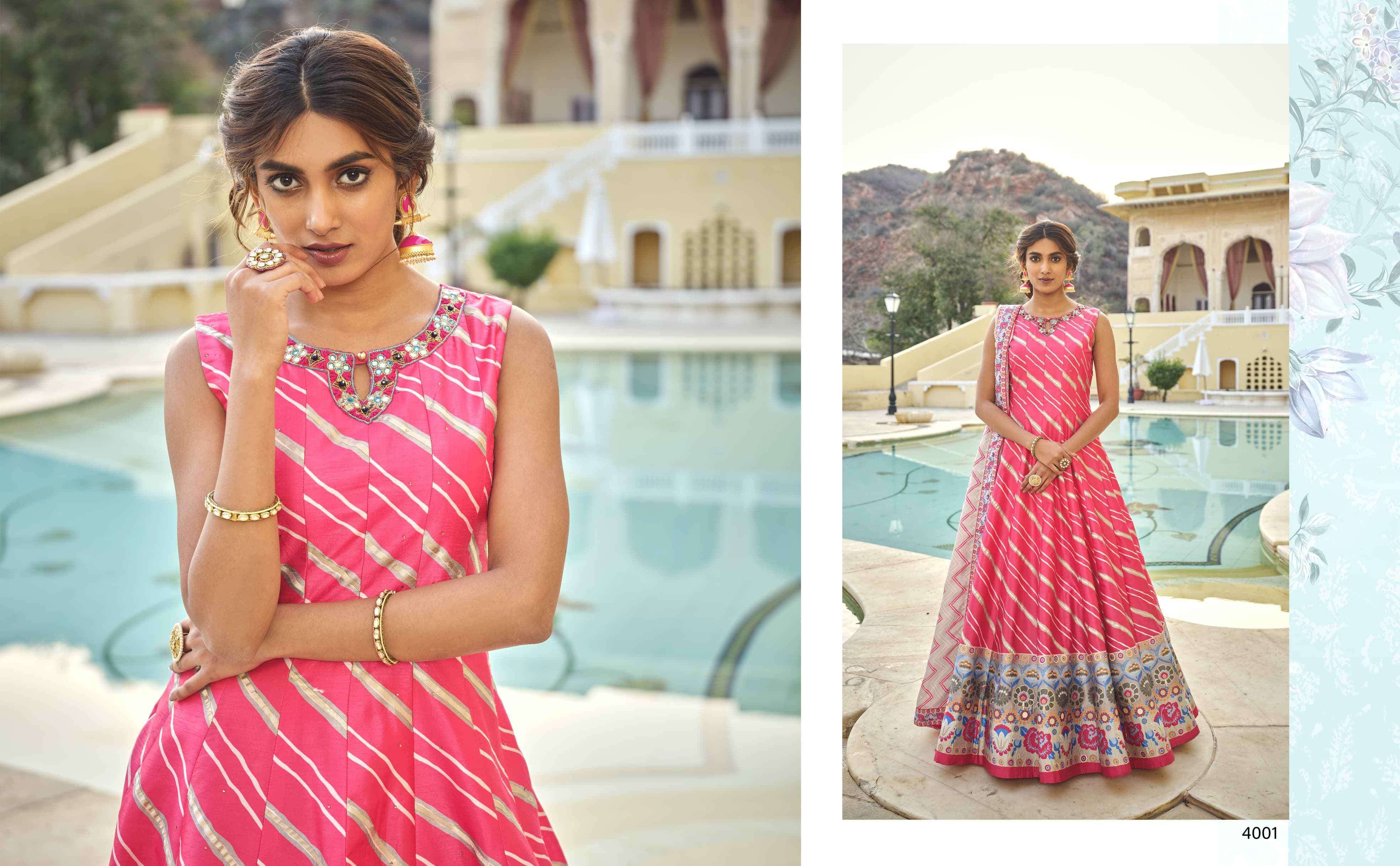 VIRASAT PESHWAI DESIGNER GOWN CATALOGUE WHOLESALE PRICE