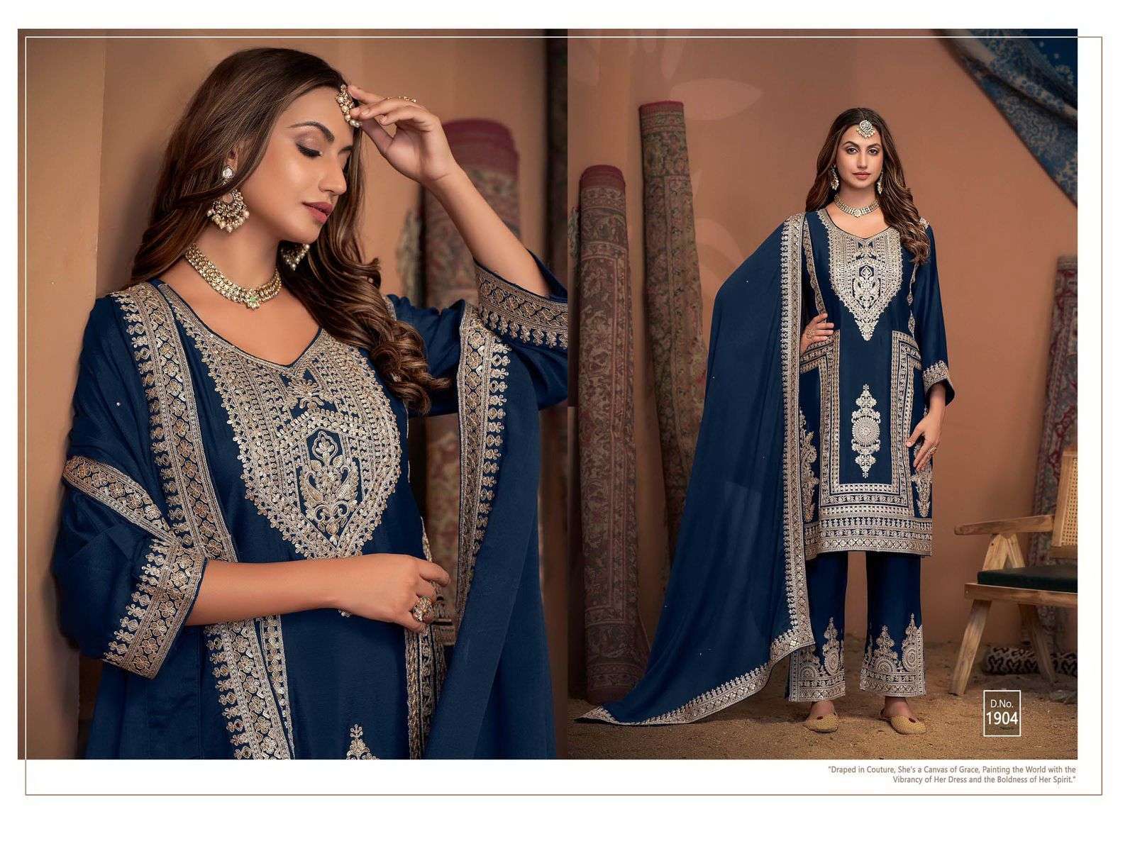 ZUBEDA MAHIRA HEAVY DESIGNER STITCHED LADIES SUIT CATALOGUE SUPPLIER 