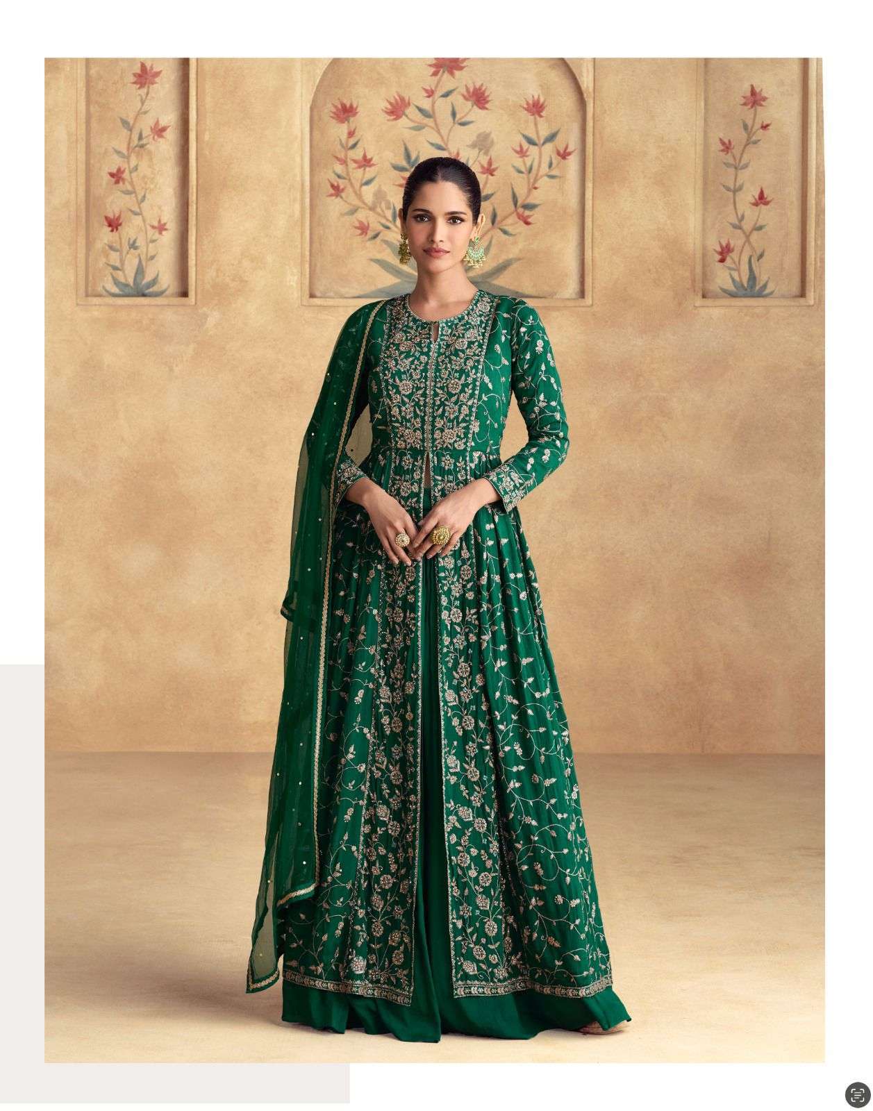 AASHIRWAD ALFAAZ 10095 TO 10098 LATEST DESIGNER DRESS CATALOGUE EXPORTER 