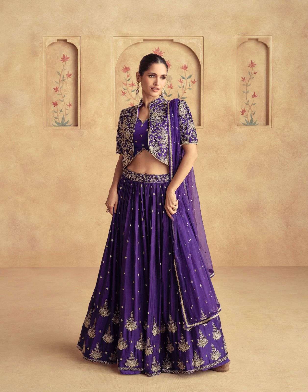 AASHIRWAD ALFAAZ 10095 TO 10098 LATEST DESIGNER DRESS CATALOGUE EXPORTER 