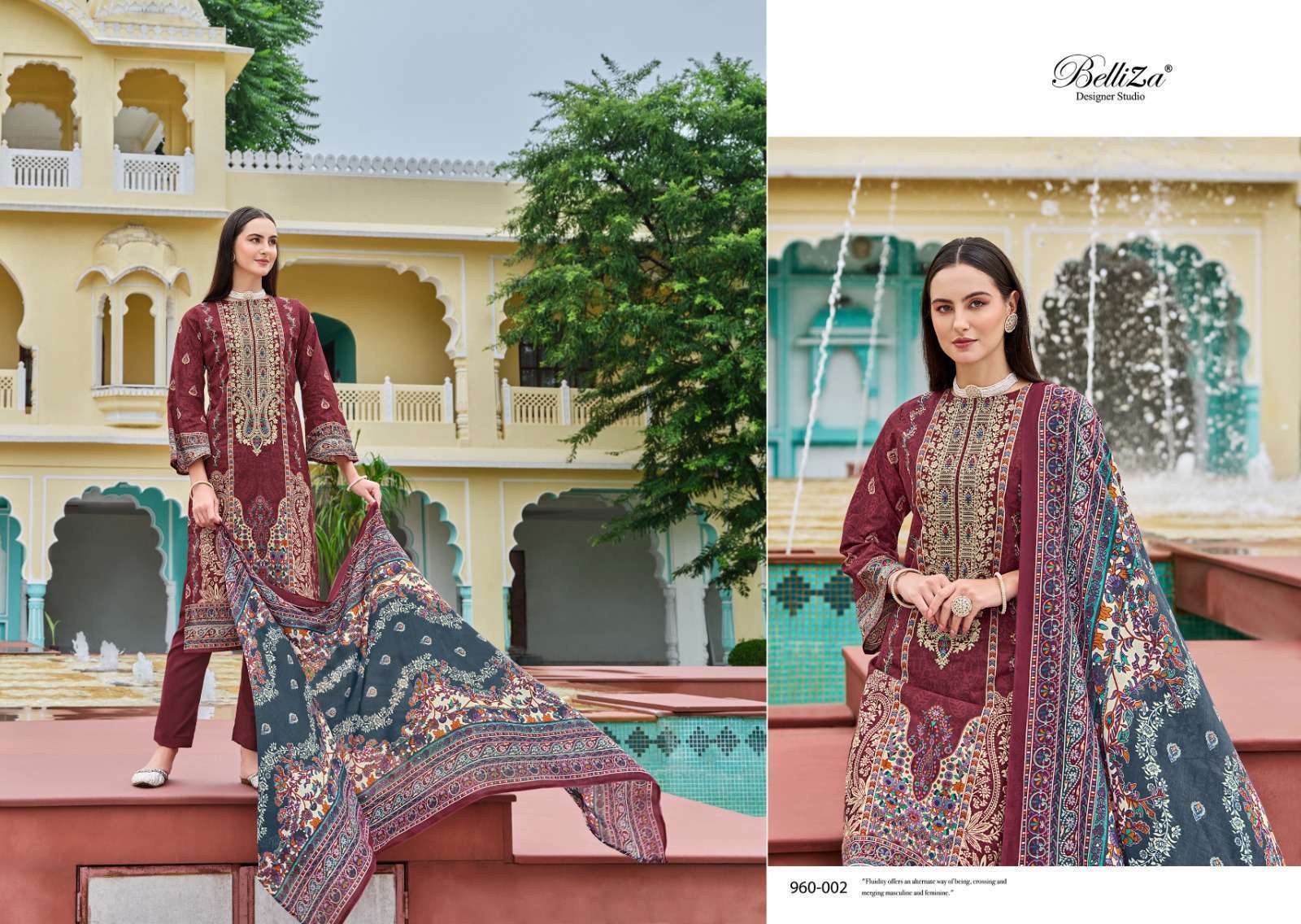 BELLIZA NAIRA VOL 71 PURE COTTON SUIT CATALOG SUPPLIER BELLIZA BRAND WHOLESALER 