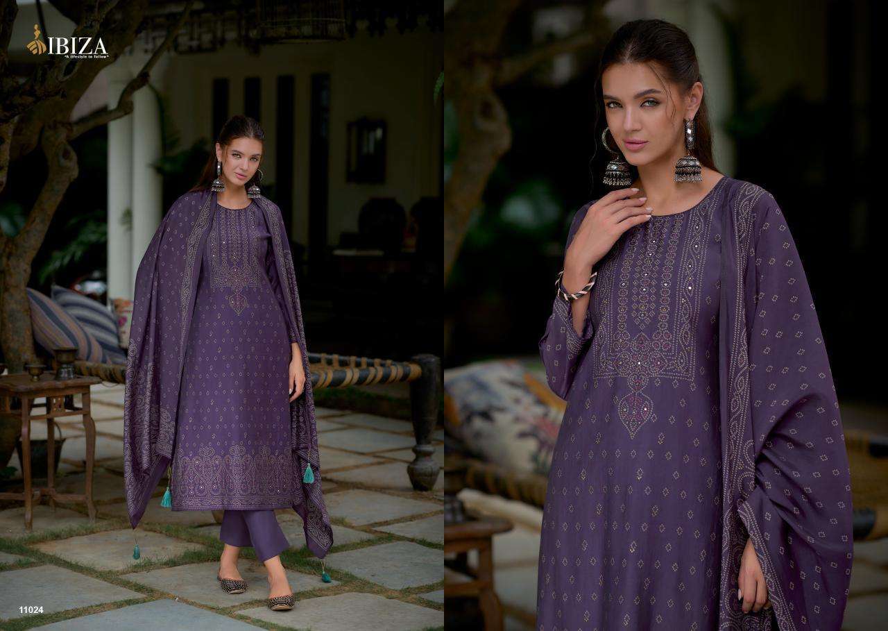 IBIZA TAMANNA FANCY MODAL SILK SUIT CATALOG EXPORTER 