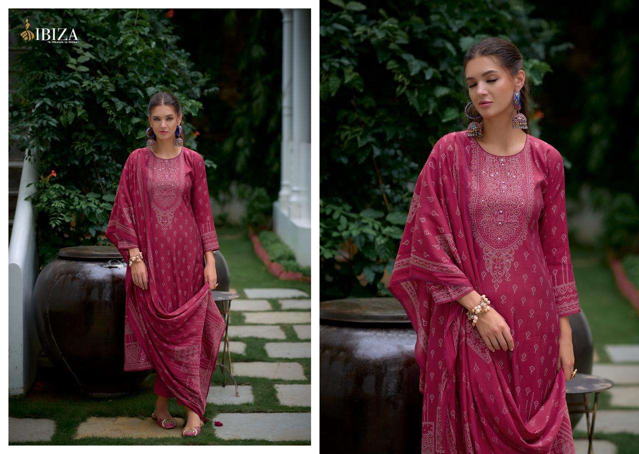 IBIZA TAMANNA FANCY MODAL SILK SUIT CATALOG EXPORTER 