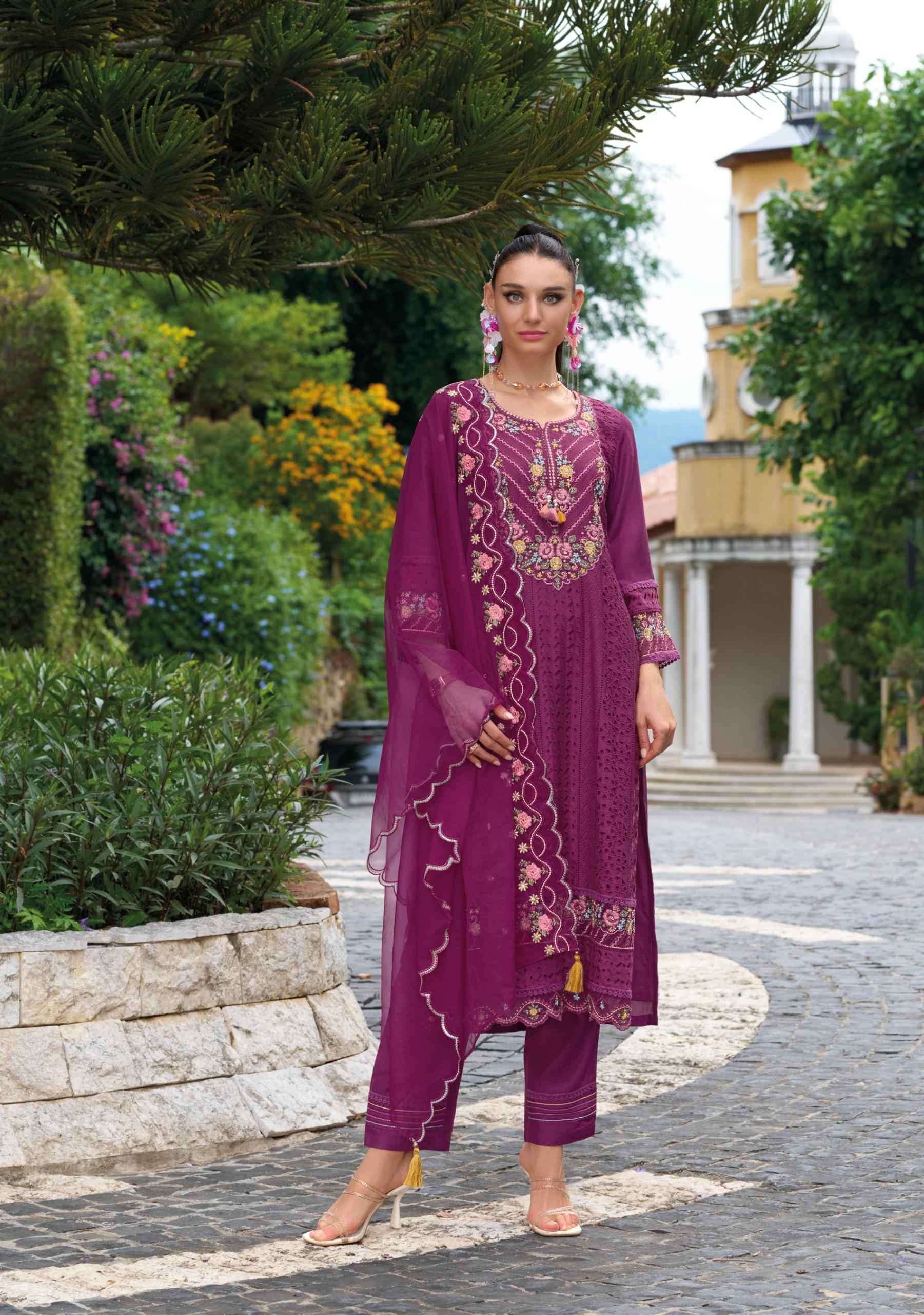 KAILEE SAFARNAMA VOL 5 BY KALKI TRENDZ LATEST DESIGNER KURTI PANT WITH DUPATTA CATALOGUE 