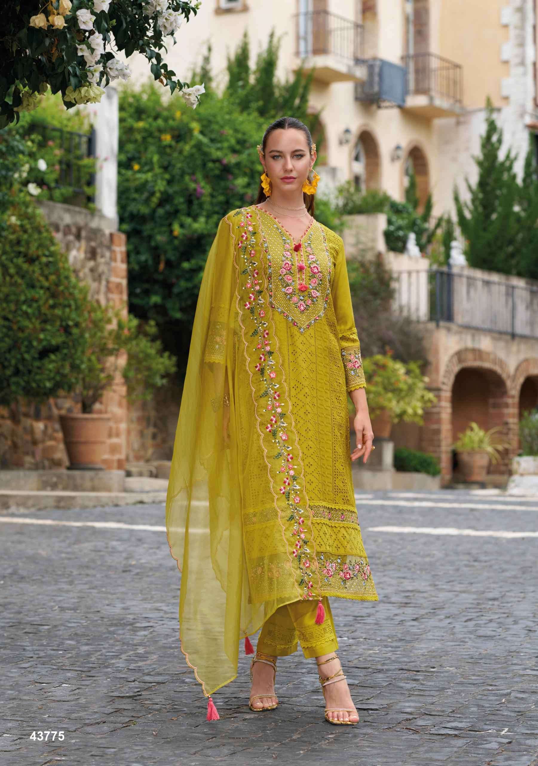 KAILEE SAFARNAMA VOL 5 BY KALKI TRENDZ LATEST DESIGNER KURTI PANT WITH DUPATTA CATALOGUE 