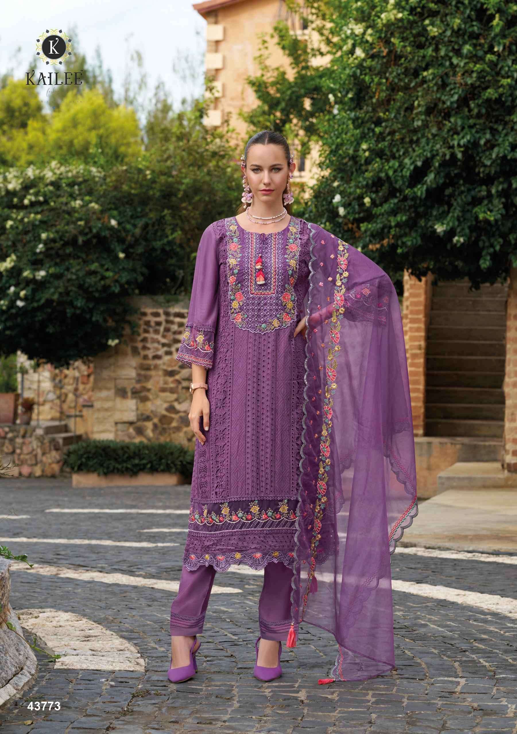 KAILEE SAFARNAMA VOL 5 BY KALKI TRENDZ LATEST DESIGNER KURTI PANT WITH DUPATTA CATALOGUE 
