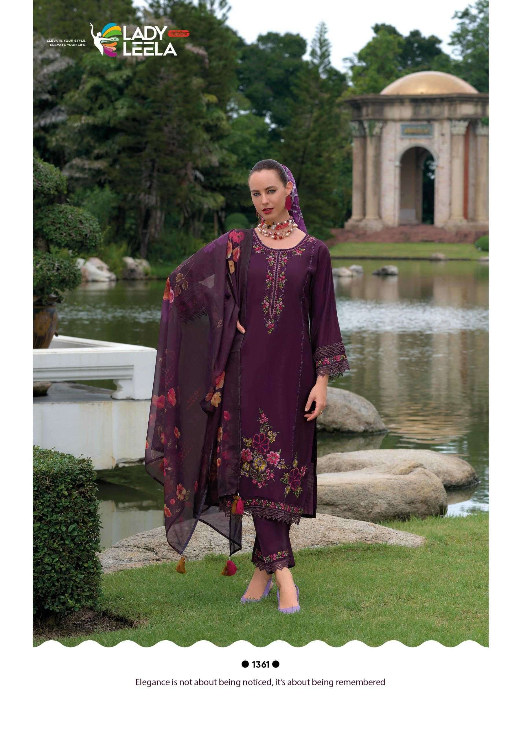 LADY LEELA RIWAYAT VOL 2 KURTI BOTTOM WITH DUPATTA LATEST CATALOGUE WHOLESALE PRICE 
