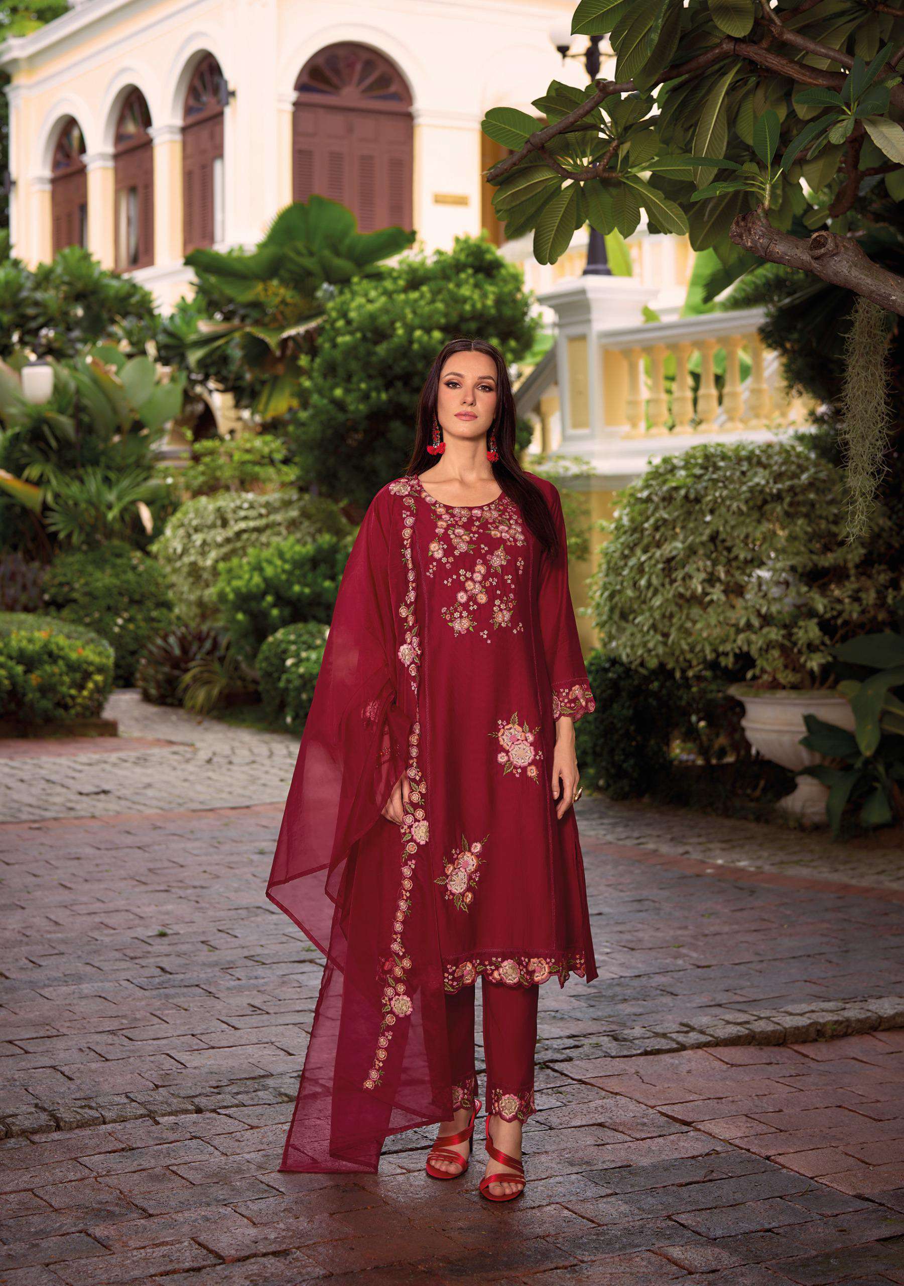 LADY LEELA SHIDDAT VOL 3 TOP BOTTOM WITH DUPATTA CATALOGUE 2024