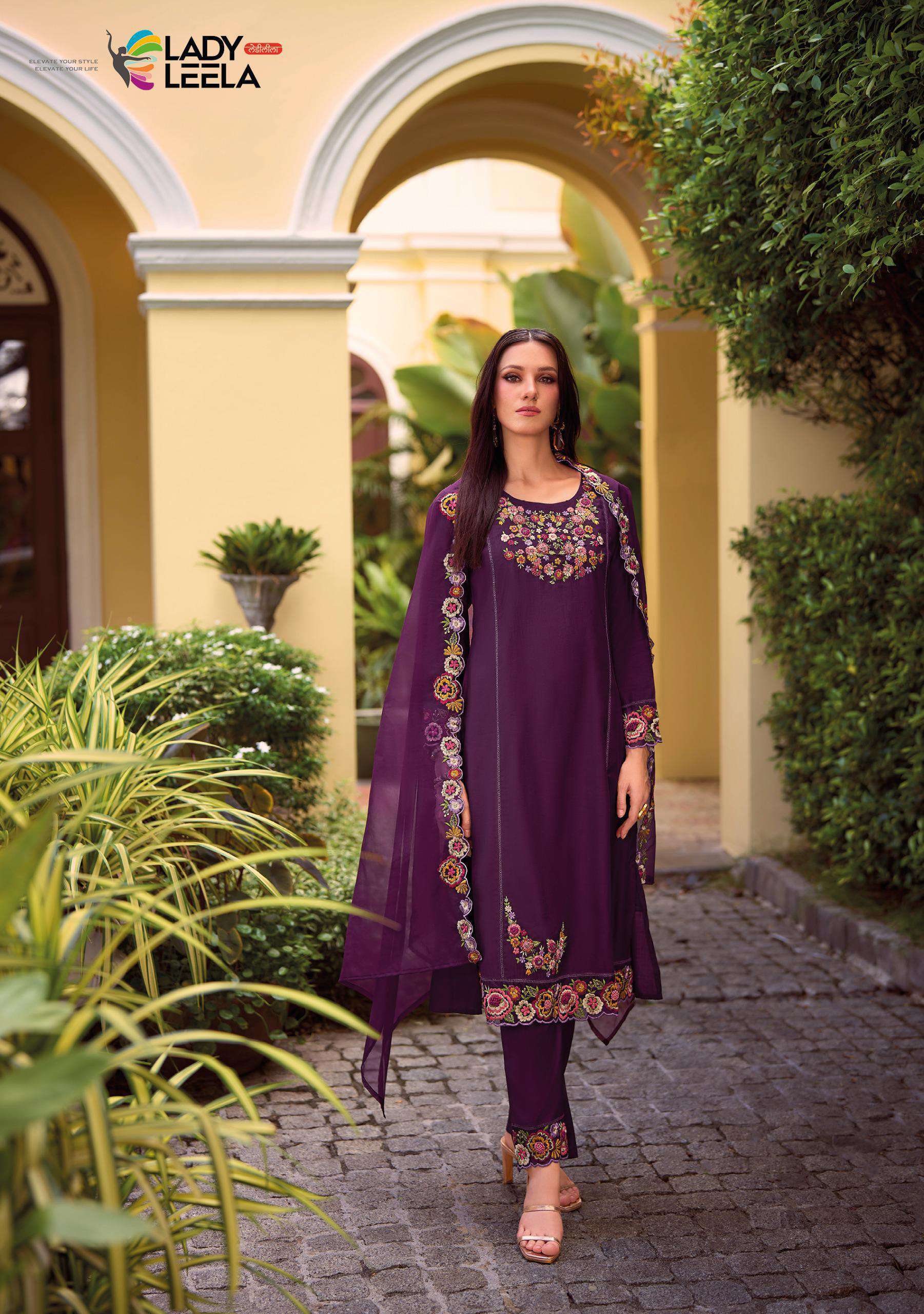 LADY LEELA SHIDDAT VOL 3 TOP BOTTOM WITH DUPATTA CATALOGUE 2024