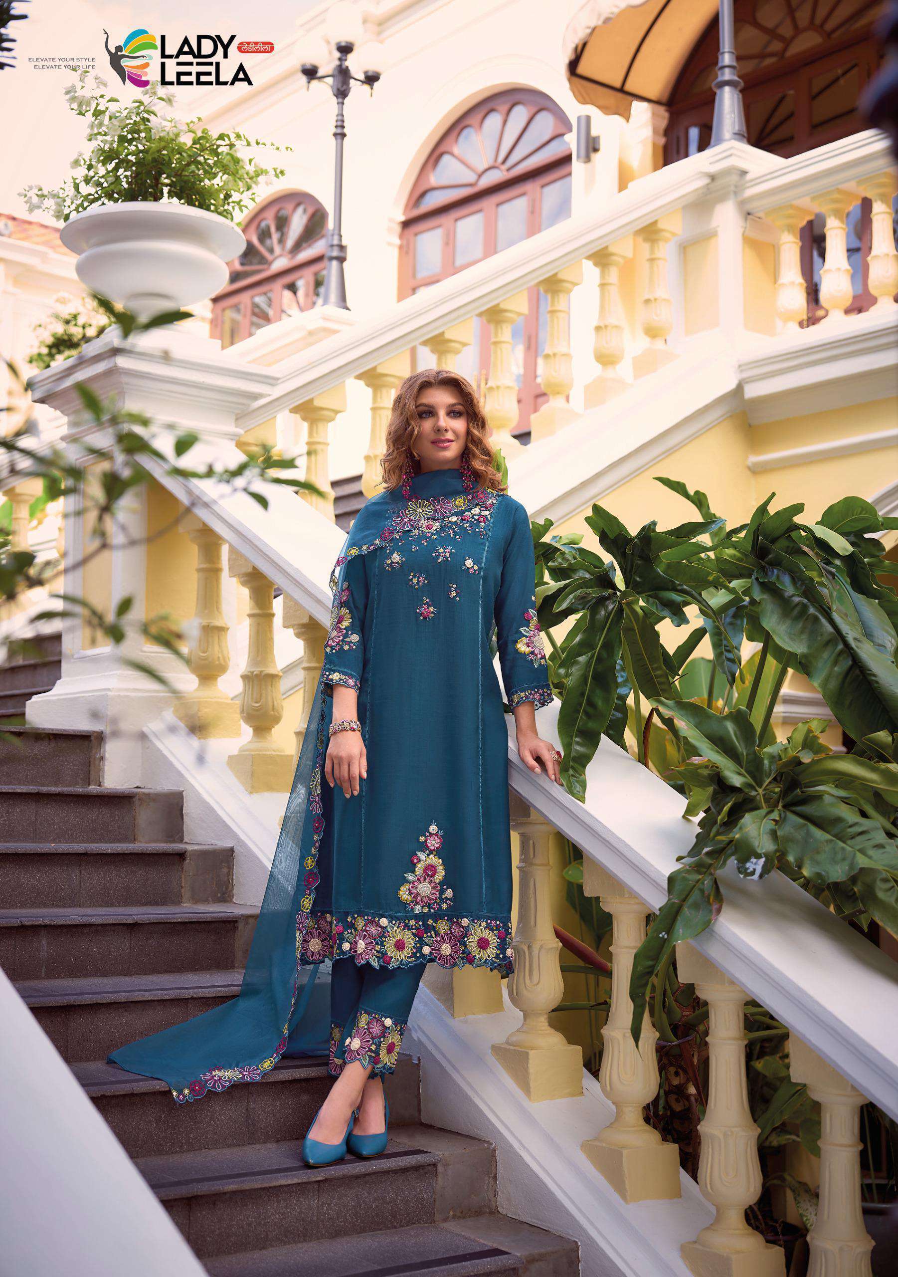 LADY LEELA SHIDDAT VOL 3 TOP BOTTOM WITH DUPATTA CATALOGUE 2024
