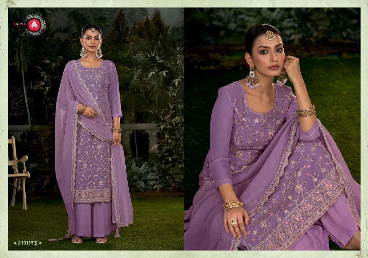 TRIPLE AAA BINA HEAVY CODING WORK SILK SUIT CATALOG WHOLESALER 2024