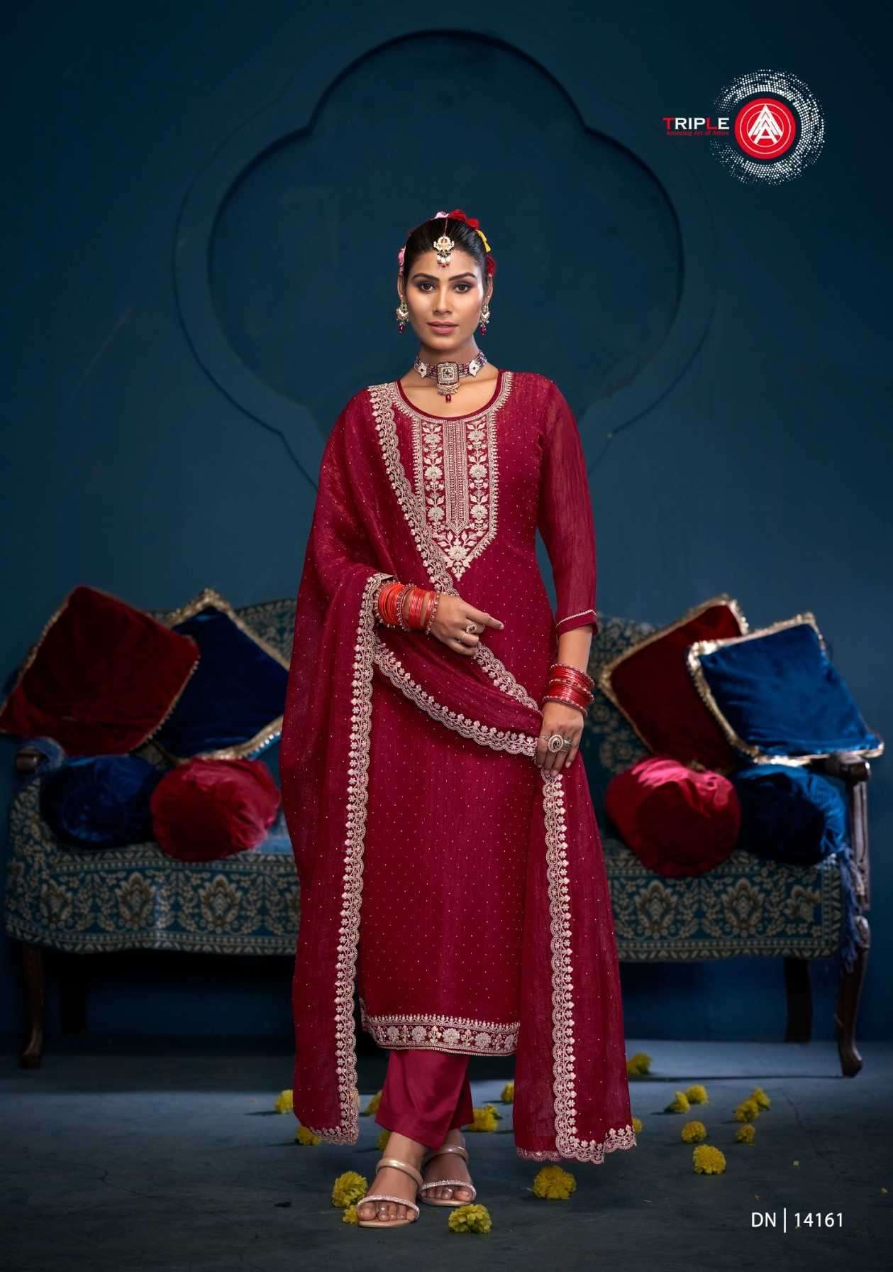 TRIPLE AAA GULABI CRUSH SILK CATALOG NEW COLLECTION EXPORTER 