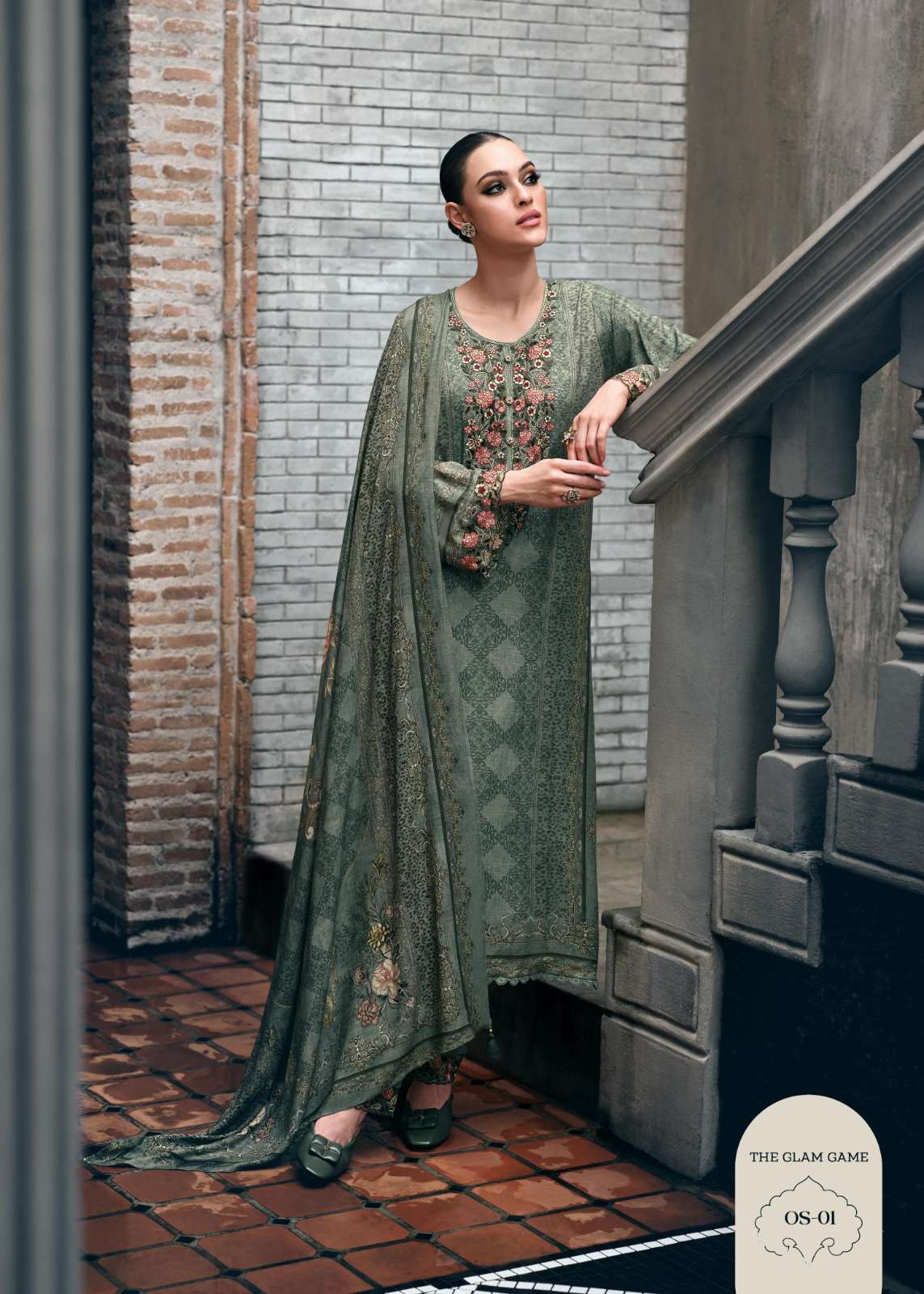 VARSHA OASIS FANCY MODAL SATIN SUIT CATALOGUE WHOLESALER 