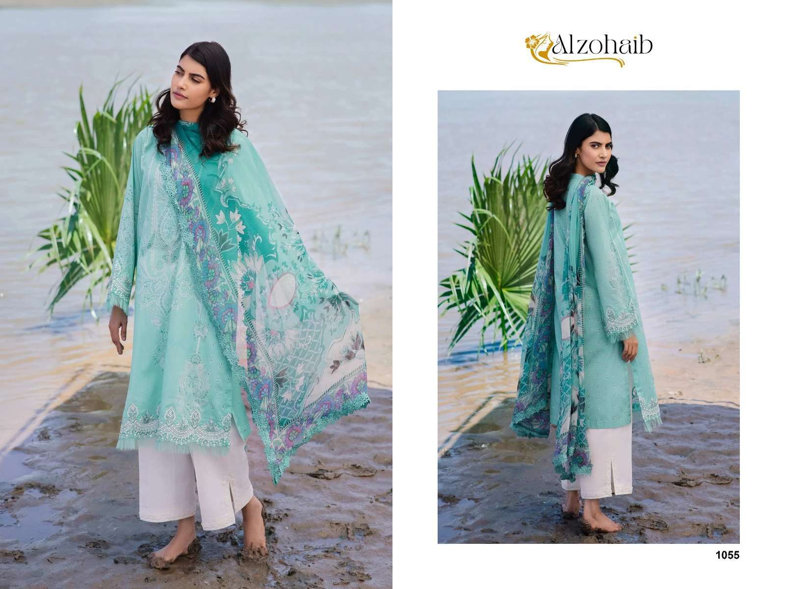 AL ZOHAIB M BASICS VOL 2 PURE COTTON DRESS CATALOGUE WHOLESALER 2024