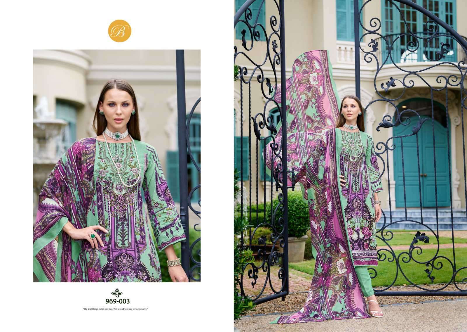 BELLIZA NAIRA VOL 73 PURE COTTON SUIT CATALOG SUPPLIER BELLIZA BRAND WHOLESALER 