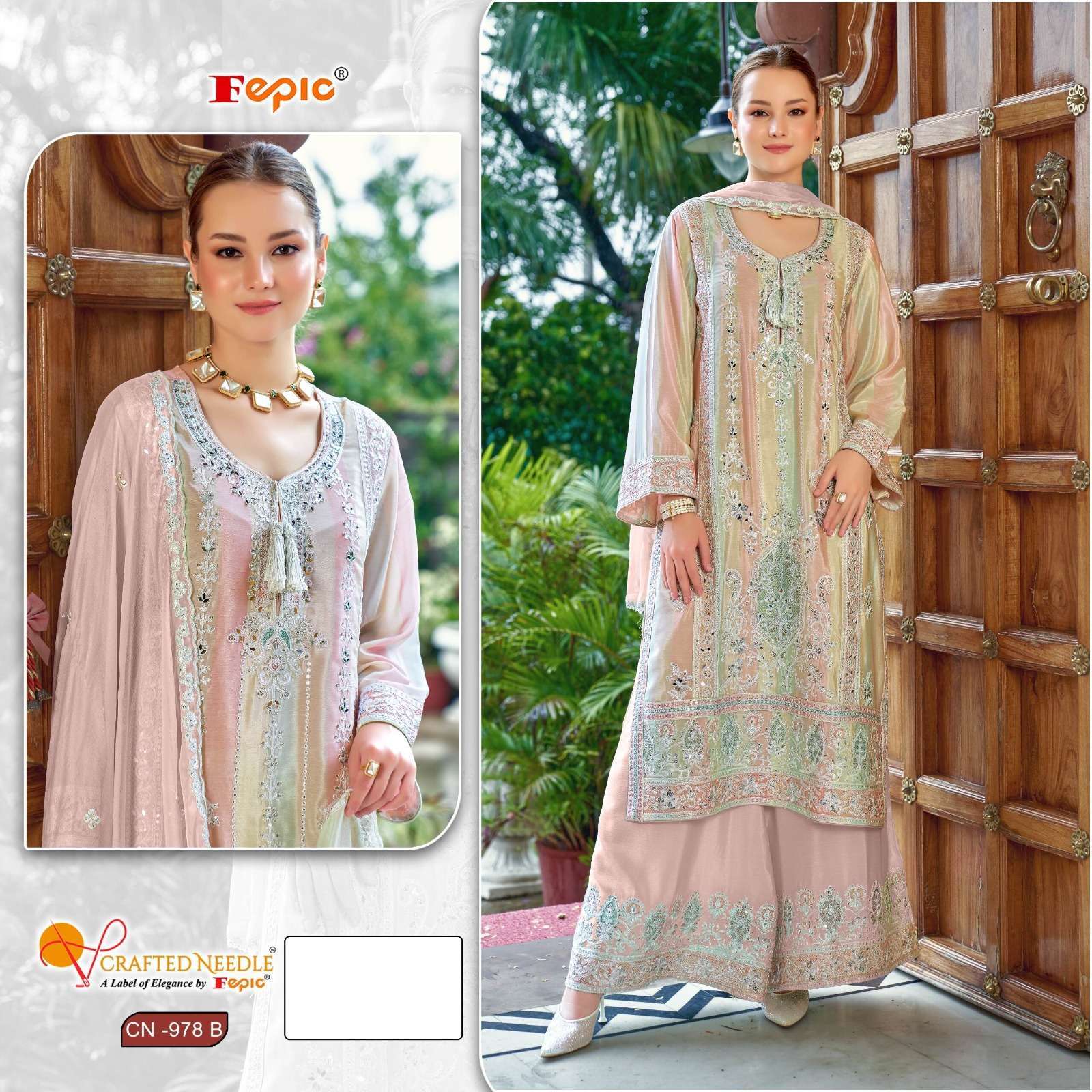 FEPIC CN 978 COLORS LATEST DESIGNER PAKISTANI DRESS CATALOG EXPORTER 2024