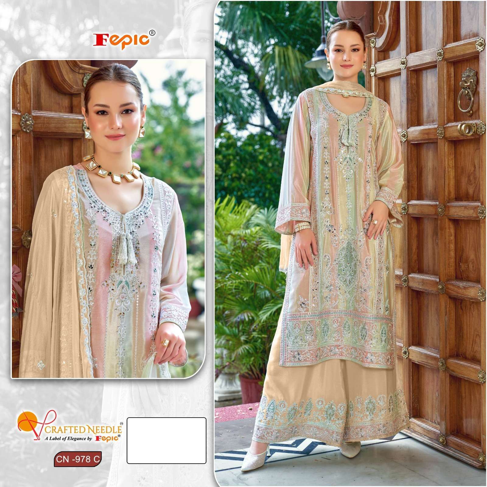 FEPIC CN 978 COLORS LATEST DESIGNER PAKISTANI DRESS CATALOG EXPORTER 2024