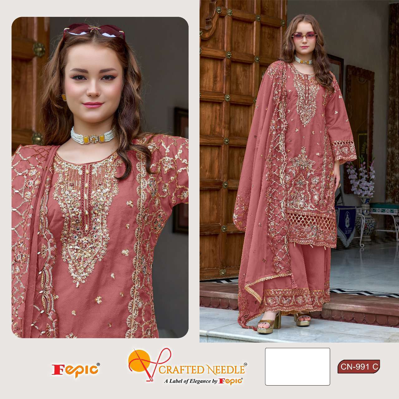 FEPIC CN 991 COLORS PAKISTANI DESIGNER DRESS READYMADE COLLECTION 2024