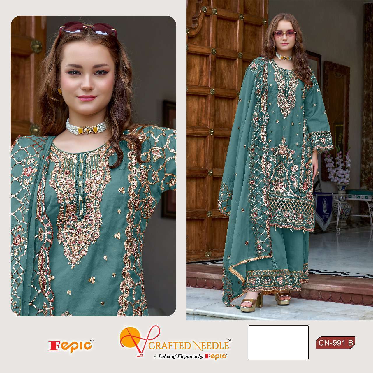 FEPIC CN 991 COLORS PAKISTANI DESIGNER DRESS READYMADE COLLECTION 2024