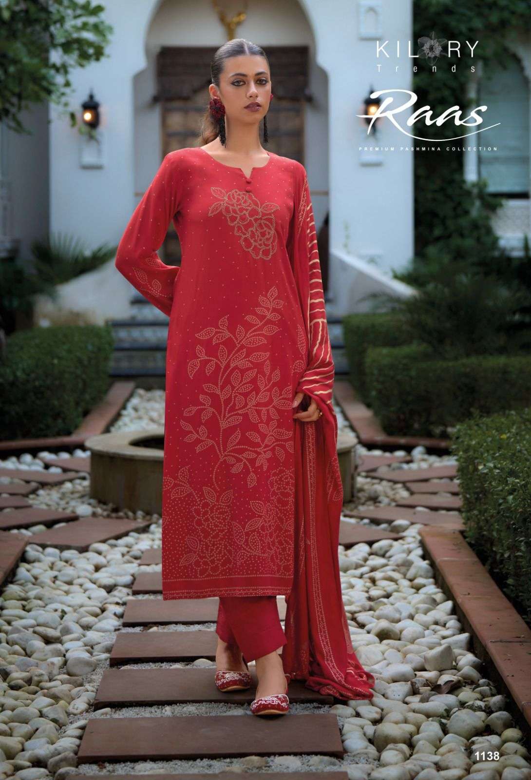KILORY RAAS FANCY VISCOSE PASHMINA SUIT CATALOG WHOLESALER 