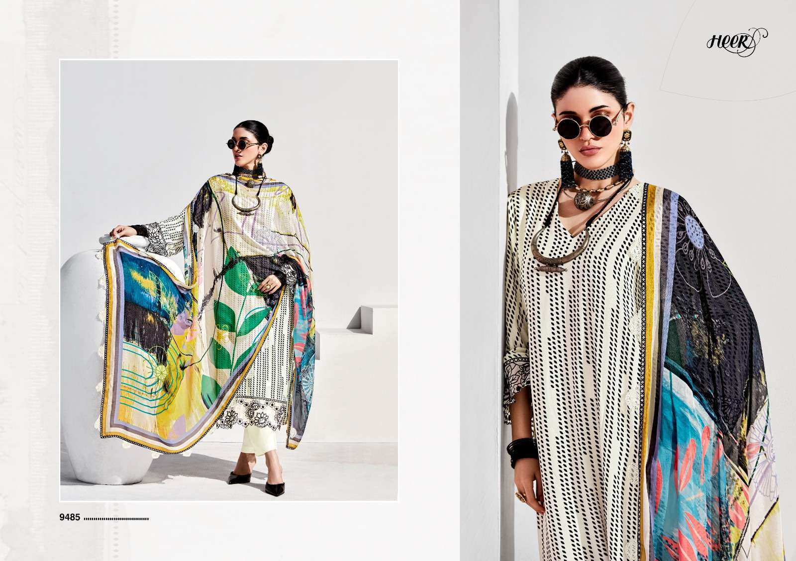 KIMORA HEER GAZAB CASUAL WEAR WINTER SUIT CATALOGUE SUPPLIER 2024